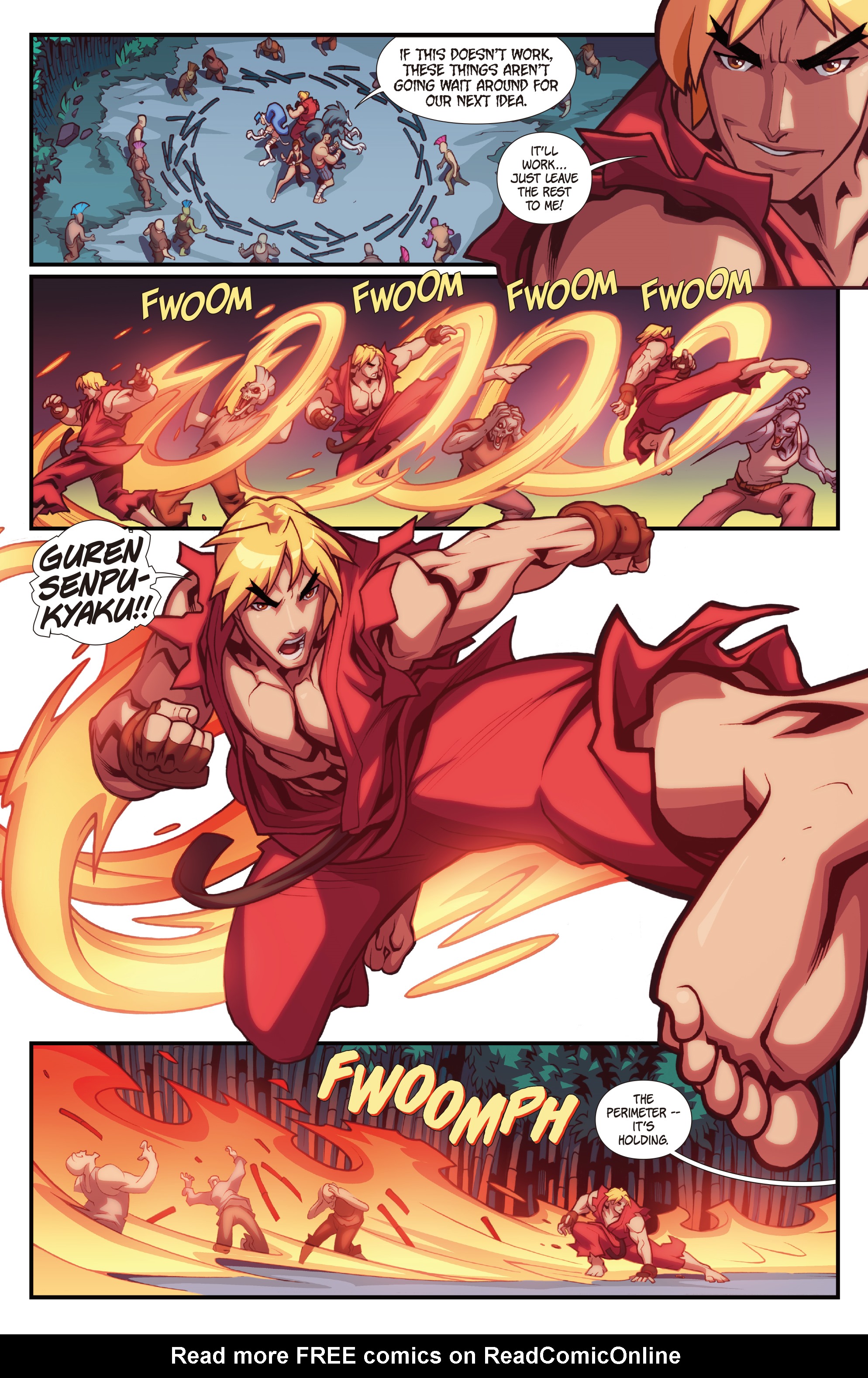 Read online Street Fighter VS Darkstalkers comic -  Issue #2 - 16