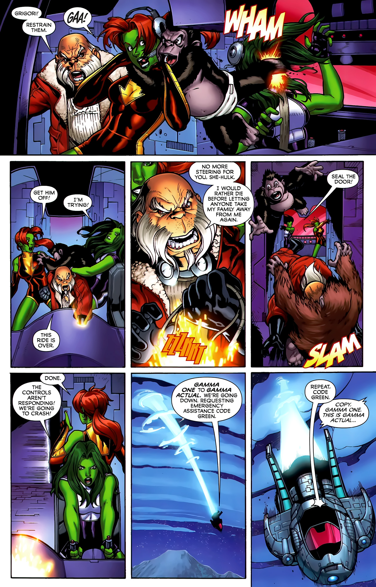 Read online She-Hulks comic -  Issue #3 - 5