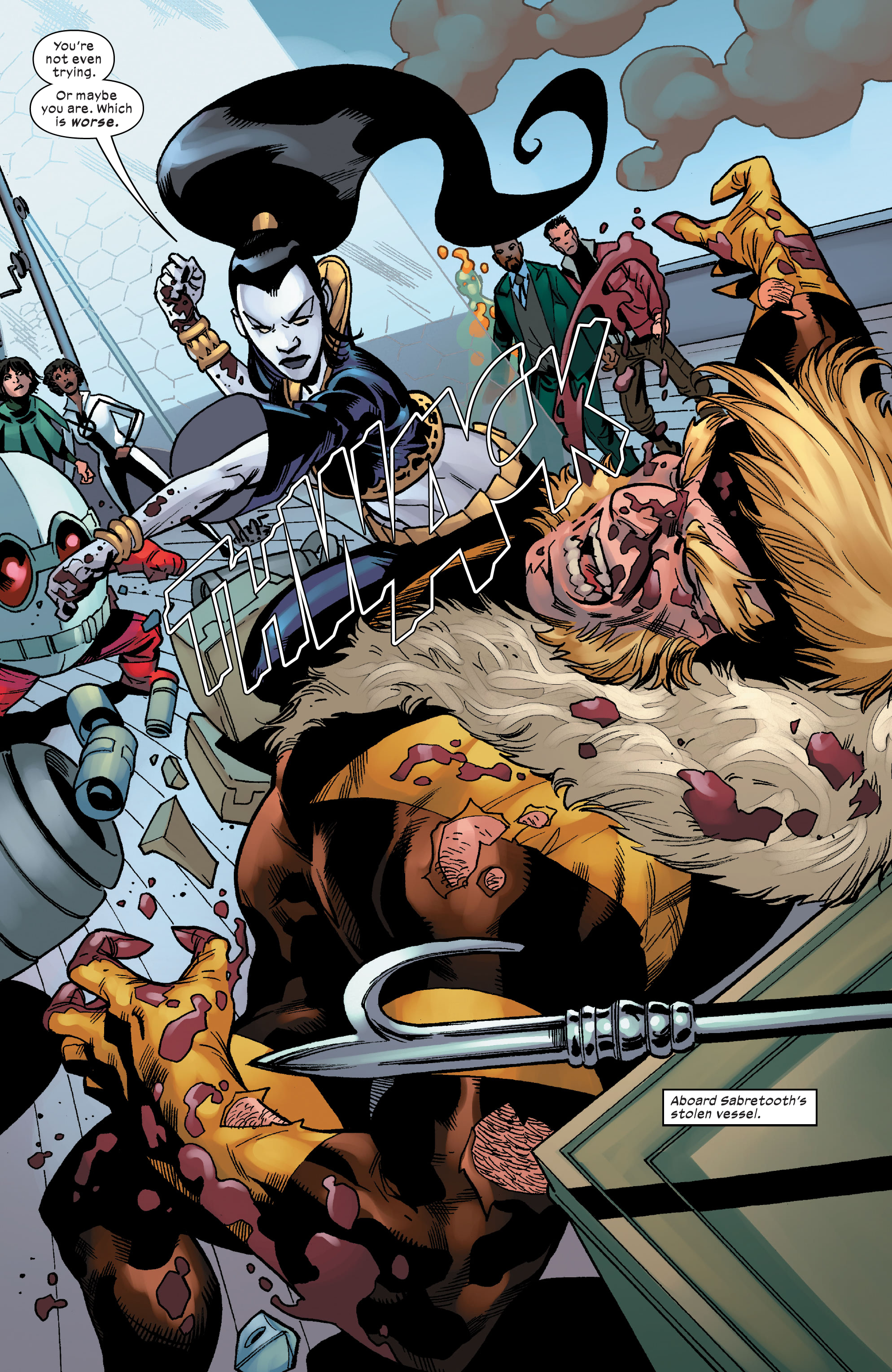 Read online Sabretooth & The Exiles comic -  Issue #2 - 4