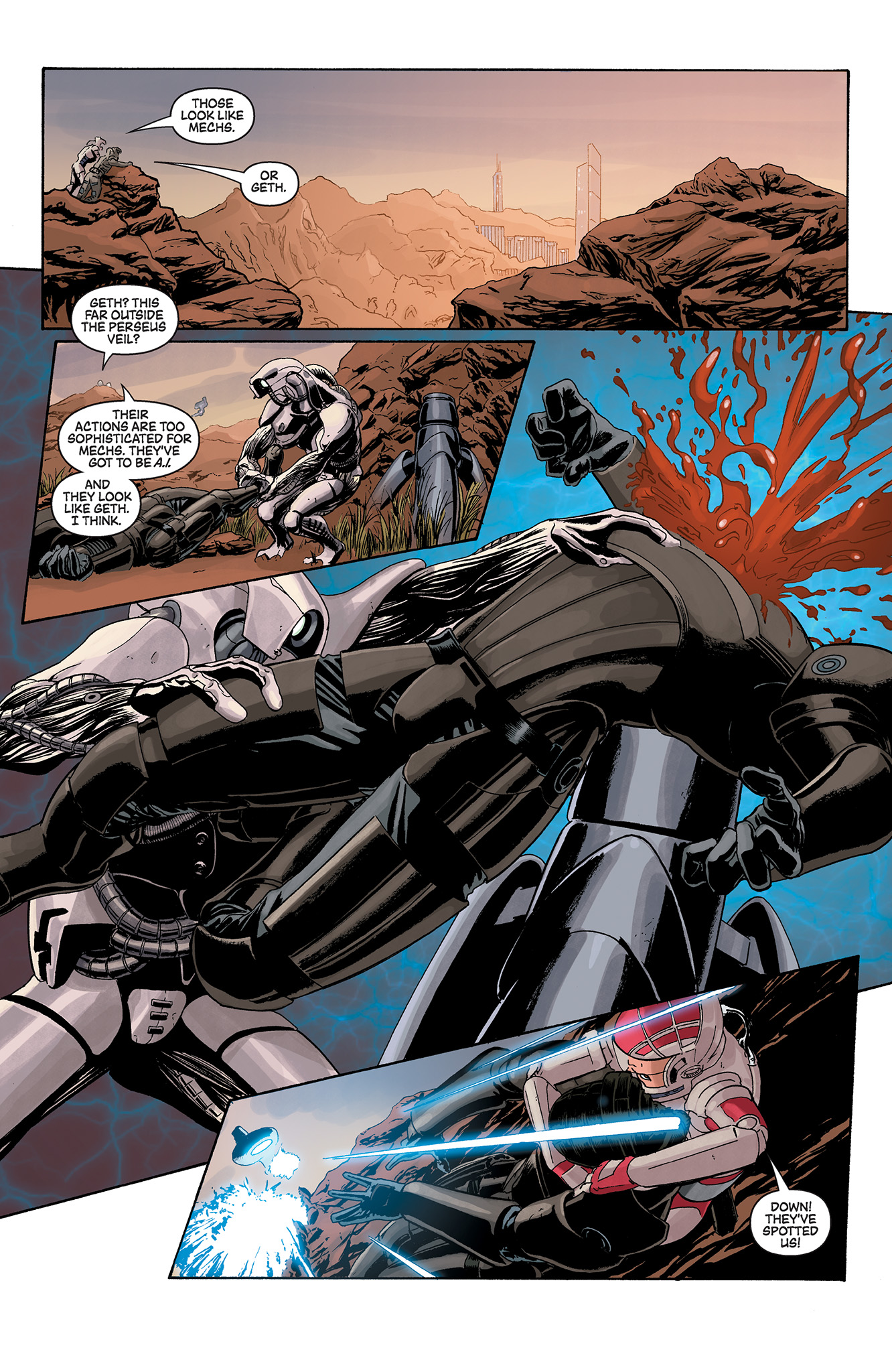 Read online Mass Effect: Foundation comic -  Issue #3 - 17