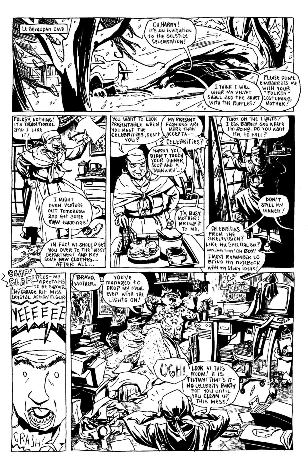 Read online Scary Godmother Comic Book Stories comic -  Issue # TPB - 55