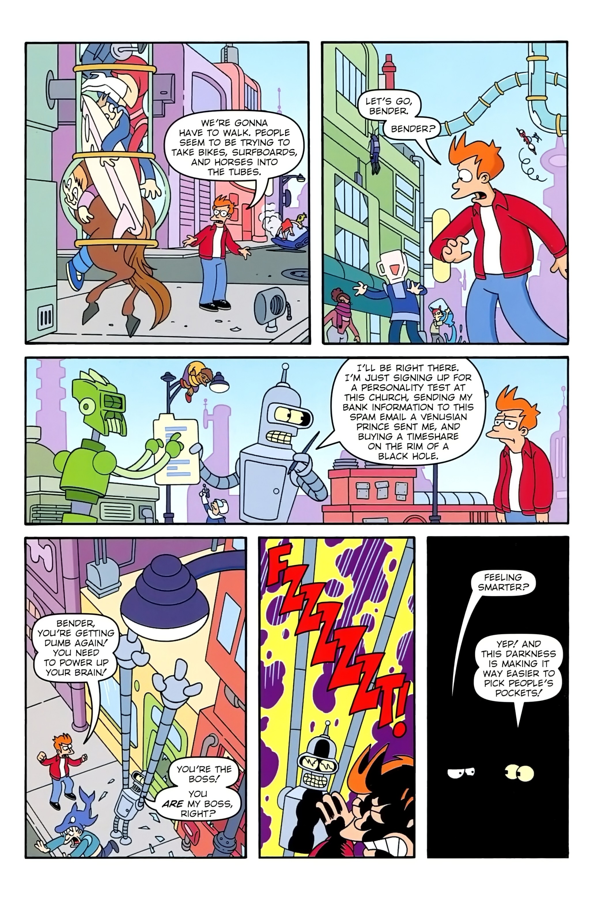 Read online Futurama Comics comic -  Issue #80 - 18