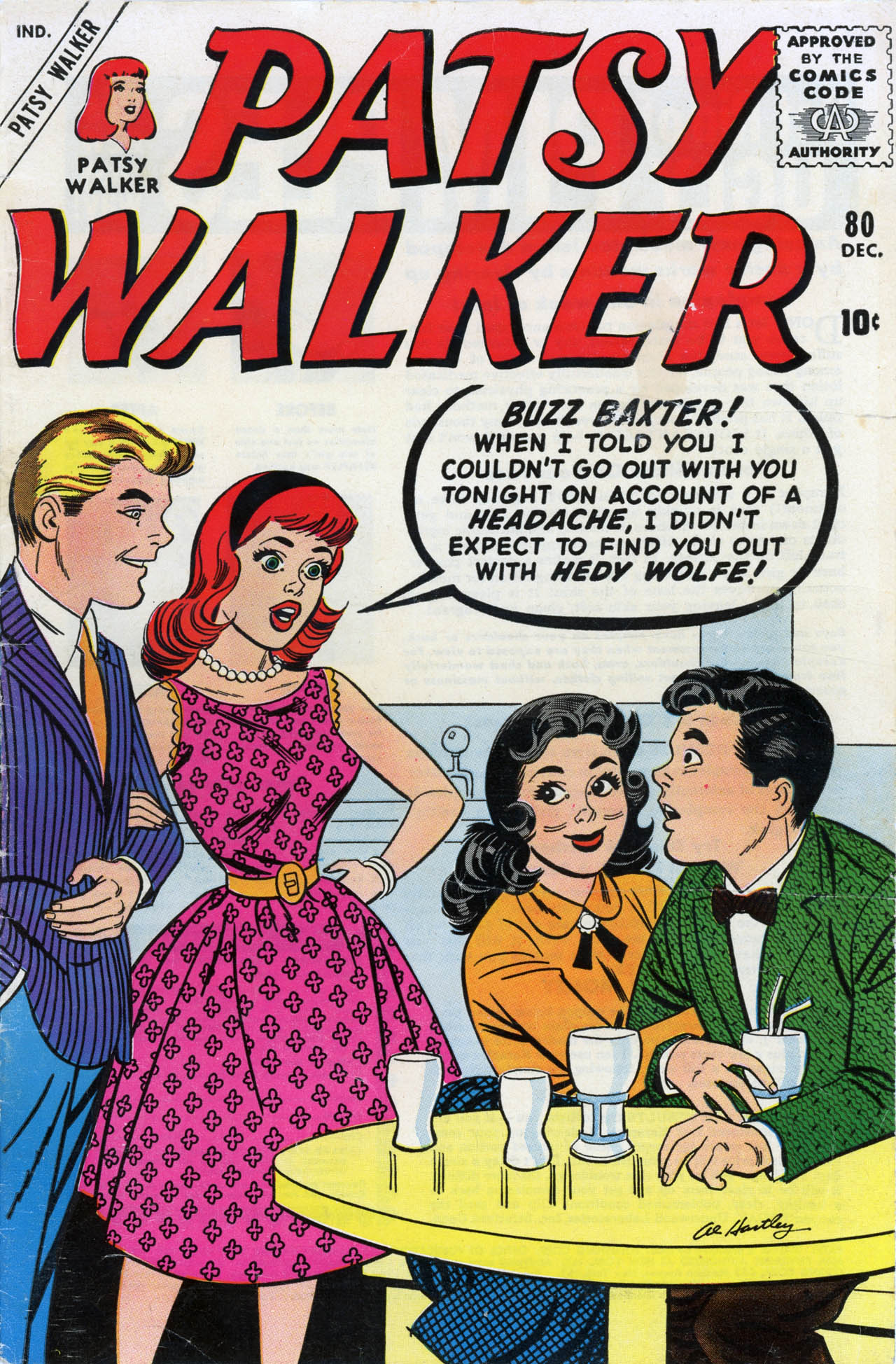 Read online Patsy Walker comic -  Issue #80 - 1