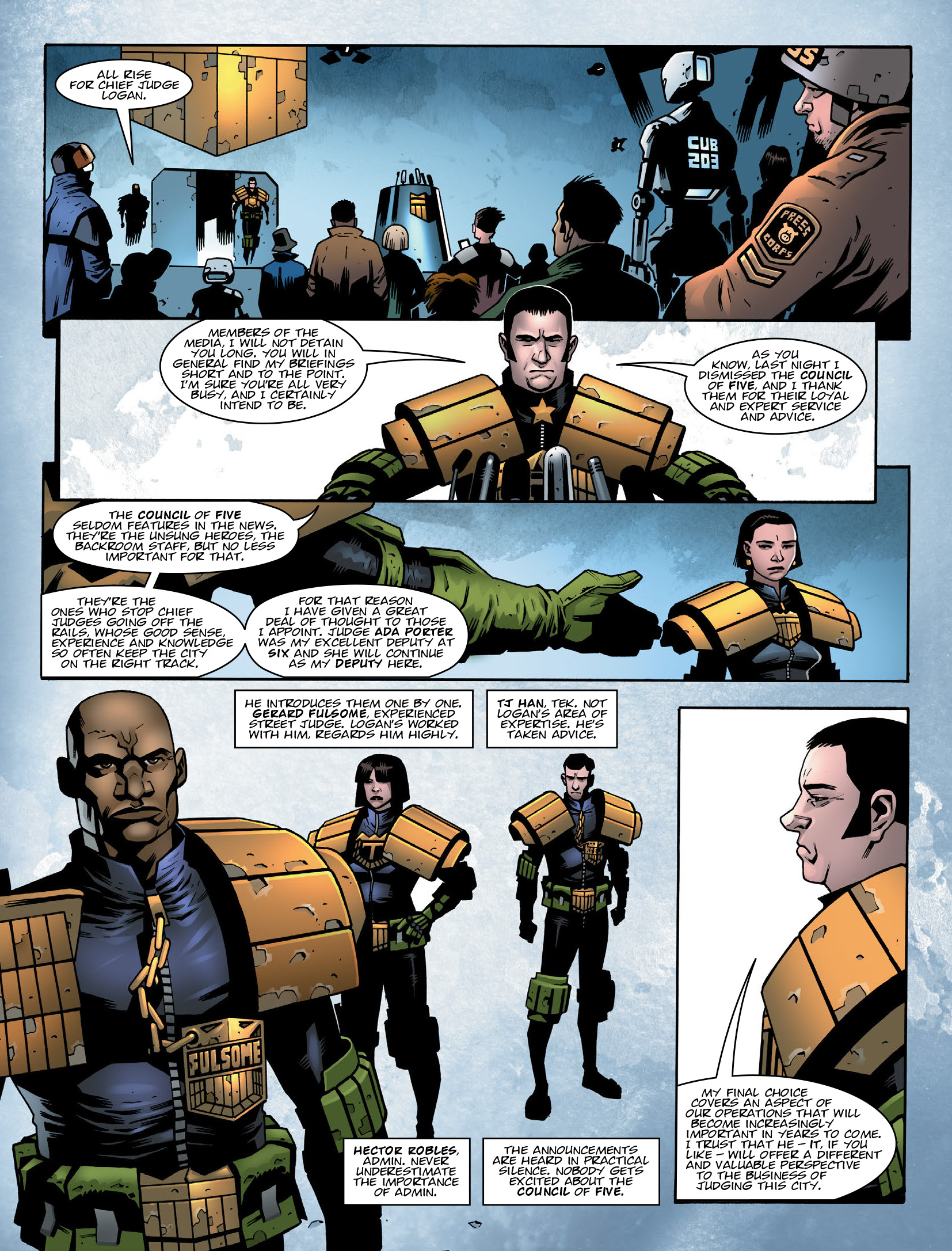 Read online 2000 AD comic -  Issue #2118 - 6