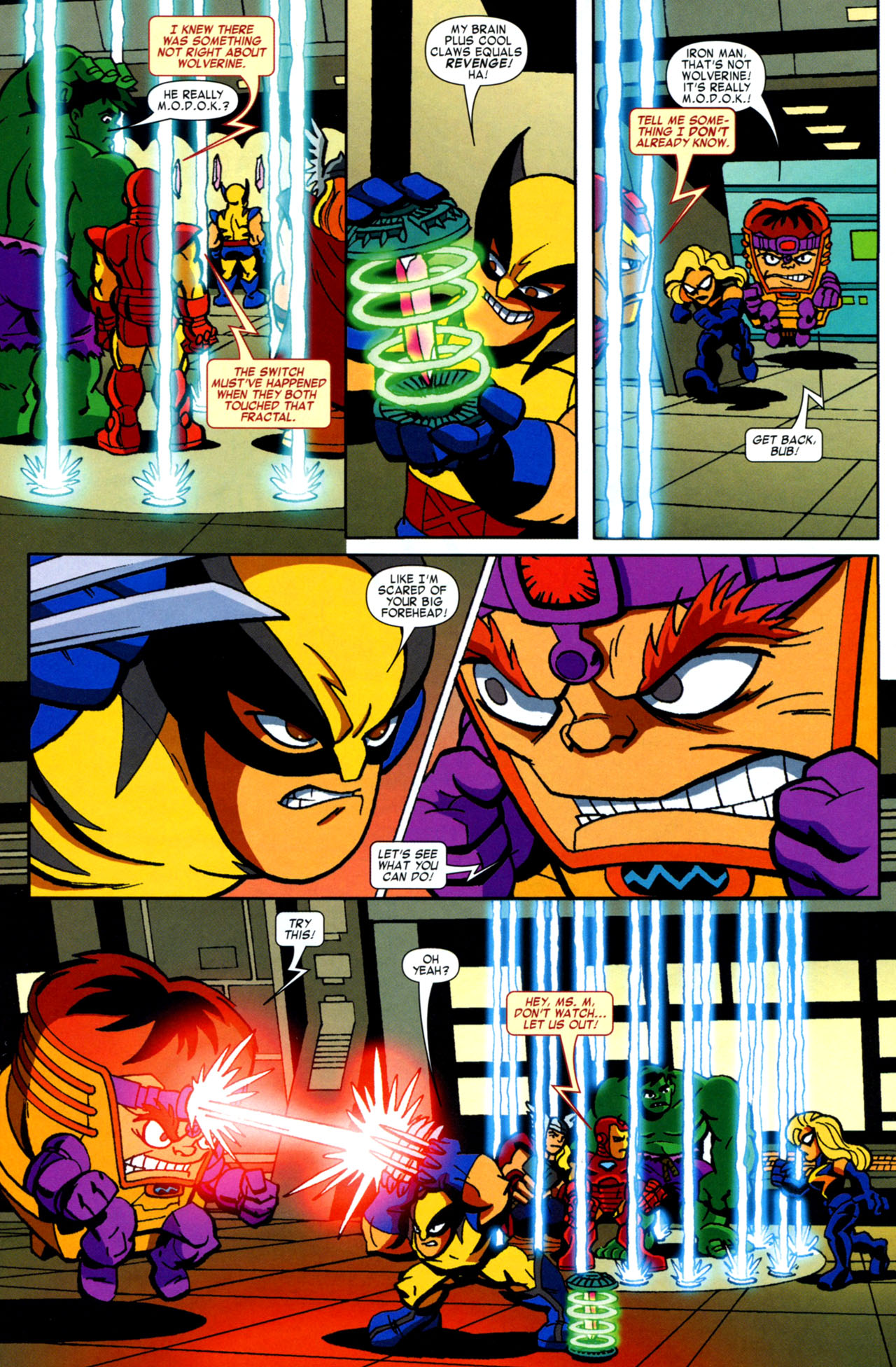 Read online Marvel Super Hero Squad comic -  Issue #1 - 10