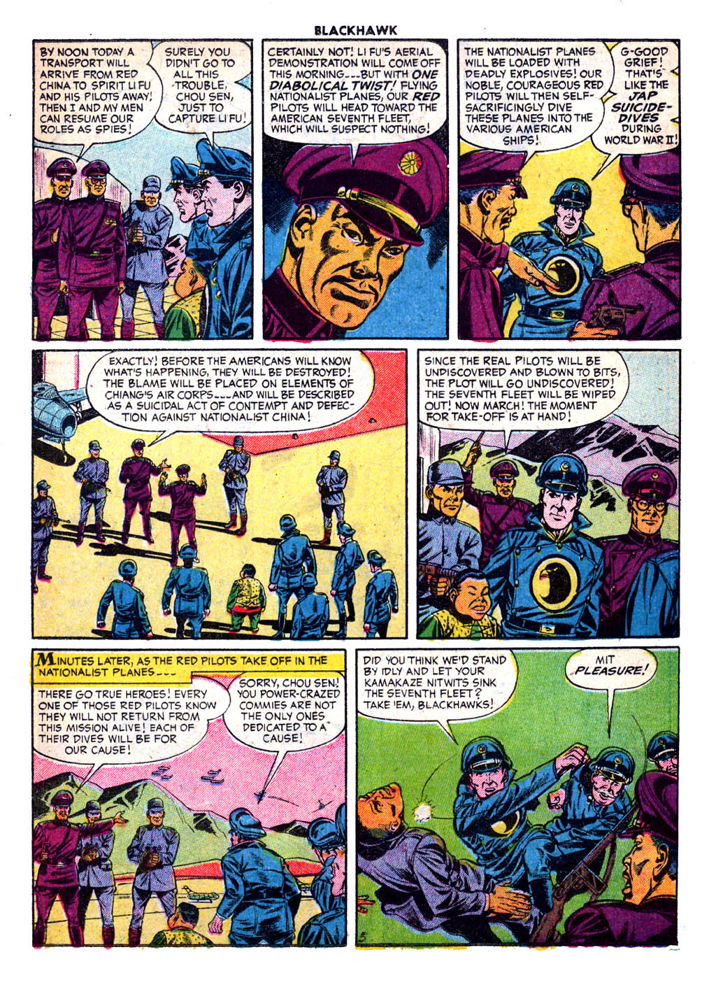 Read online Blackhawk (1957) comic -  Issue #105 - 22
