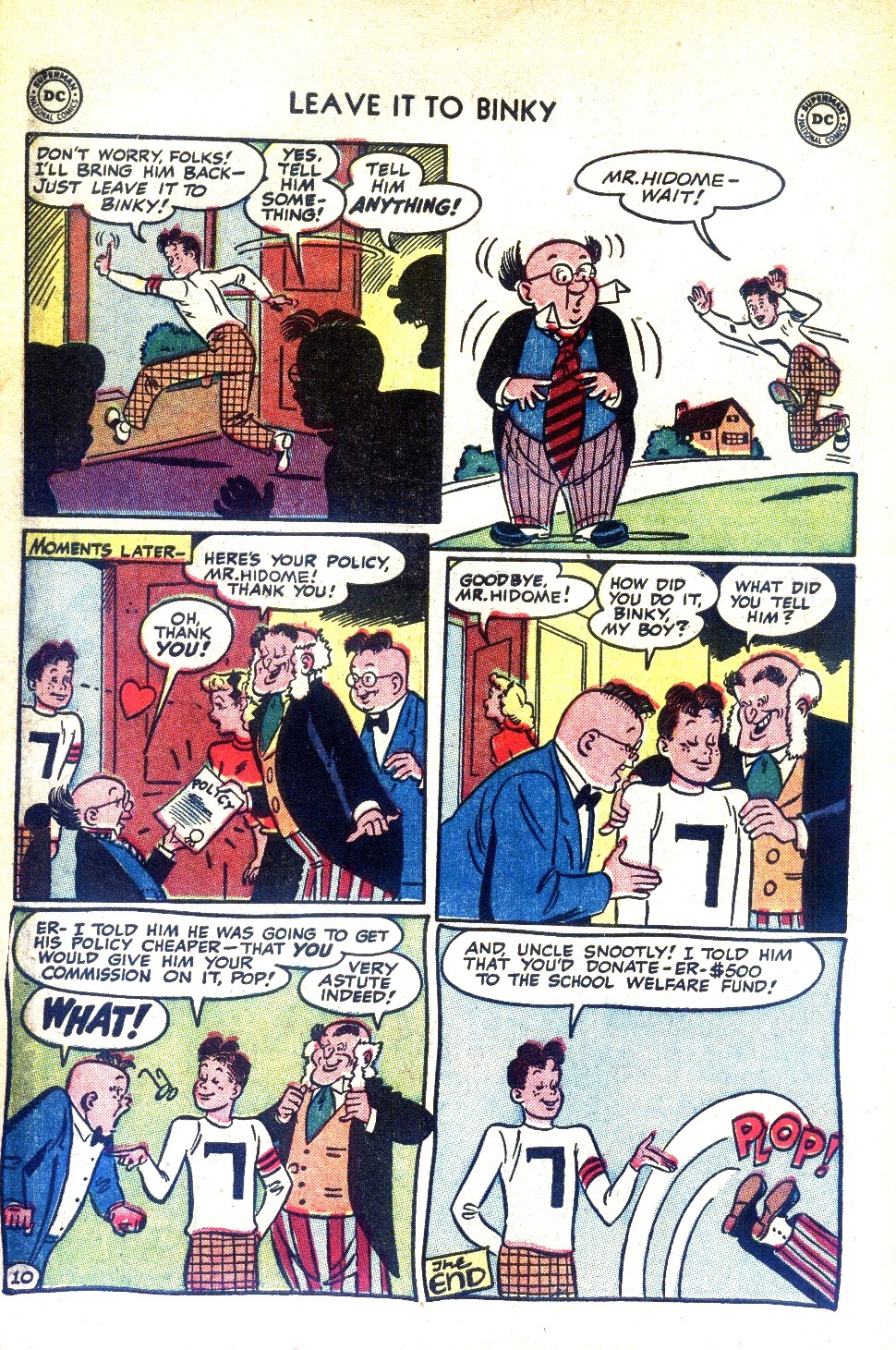 Read online Leave it to Binky comic -  Issue #33 - 40