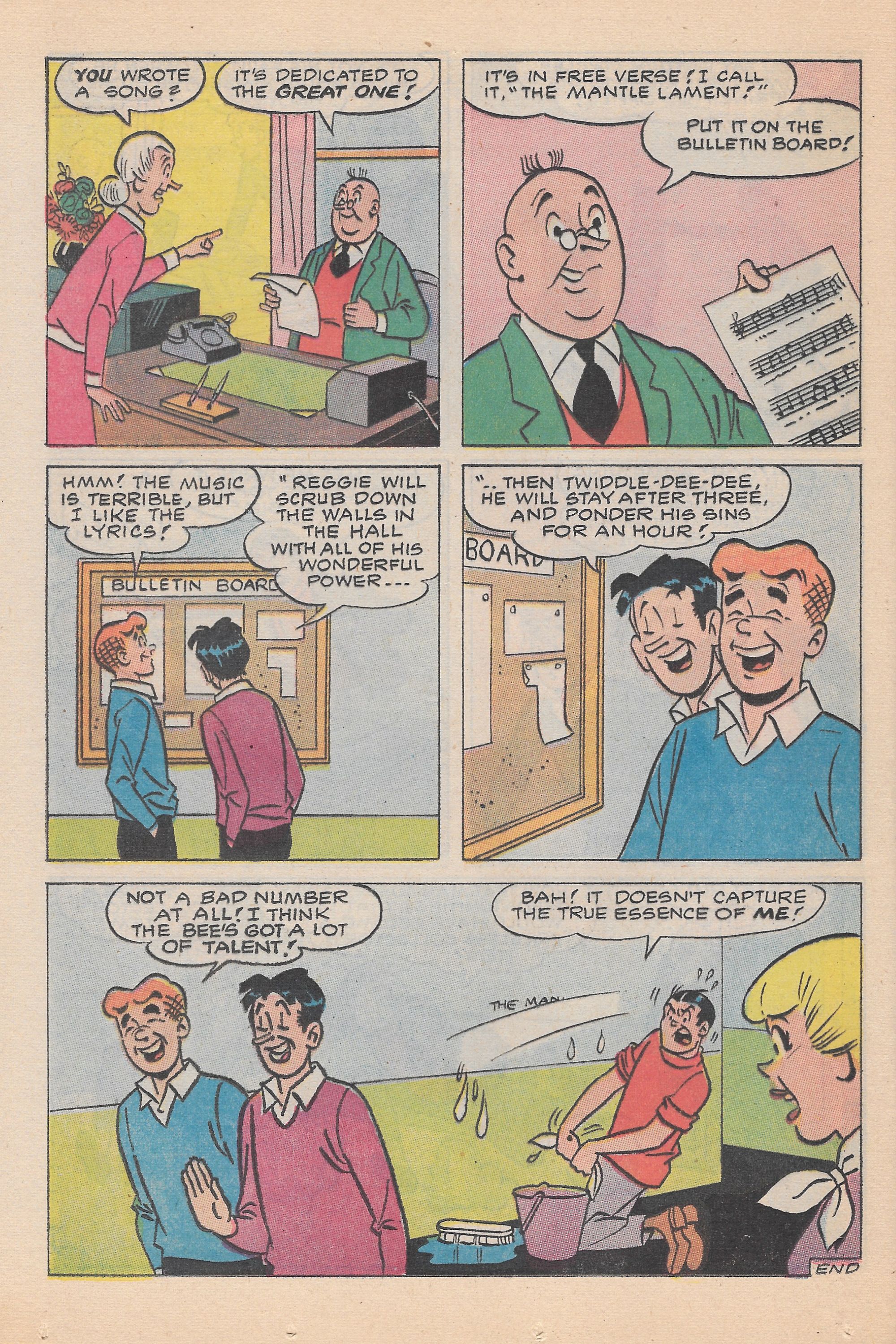 Read online Reggie and Me (1966) comic -  Issue #41 - 24