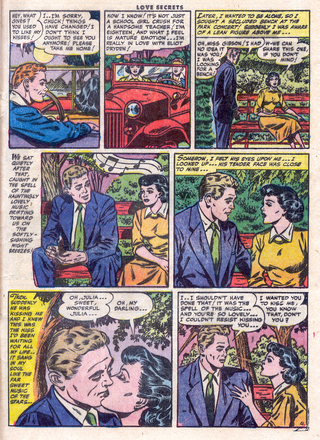 Read online Love Secrets (1953) comic -  Issue #35 - 21