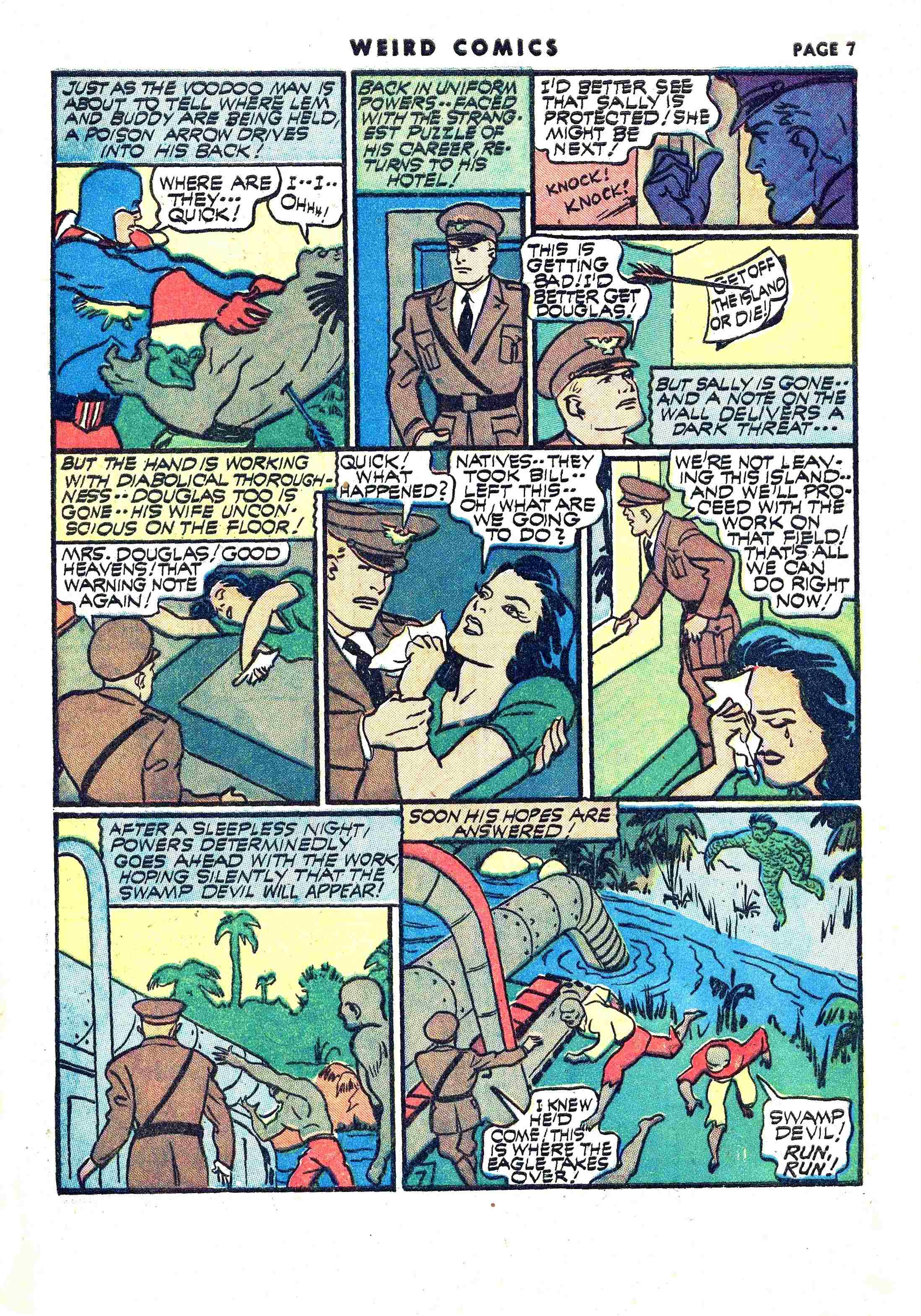 Read online Weird Comics comic -  Issue #18 - 9