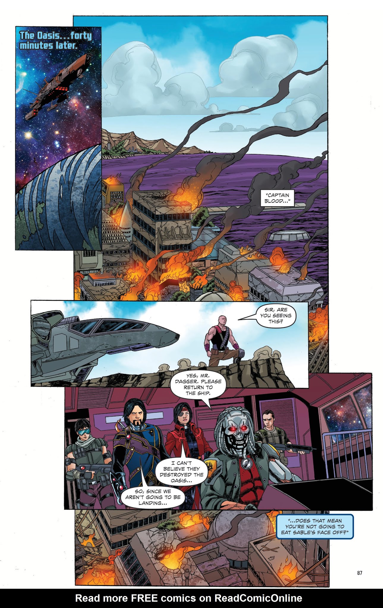 Read online The Black Sable comic -  Issue # _TPB (Part 1) - 85