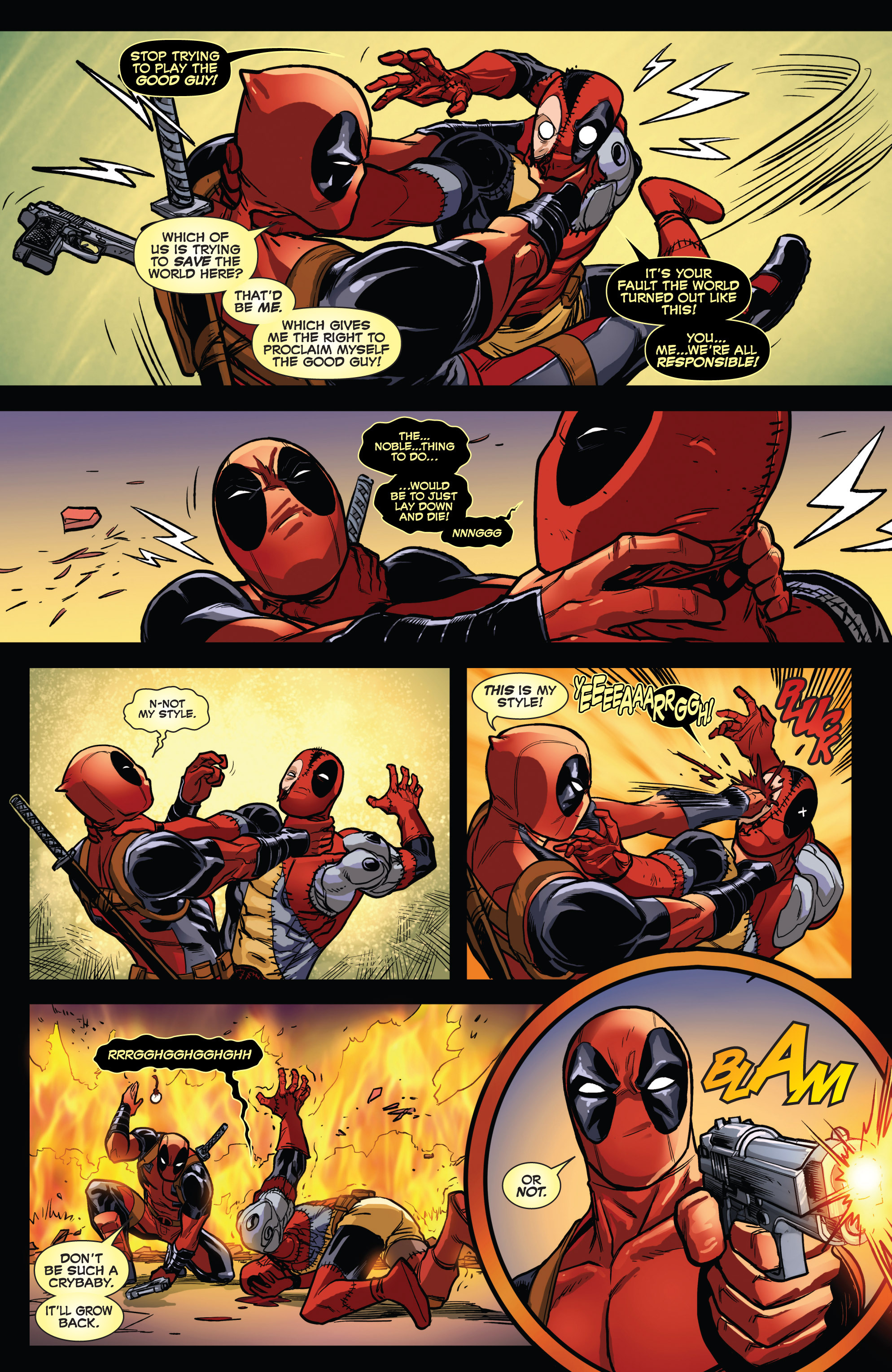 Read Online Deadpool Kills Deadpool Comic Issue 3
