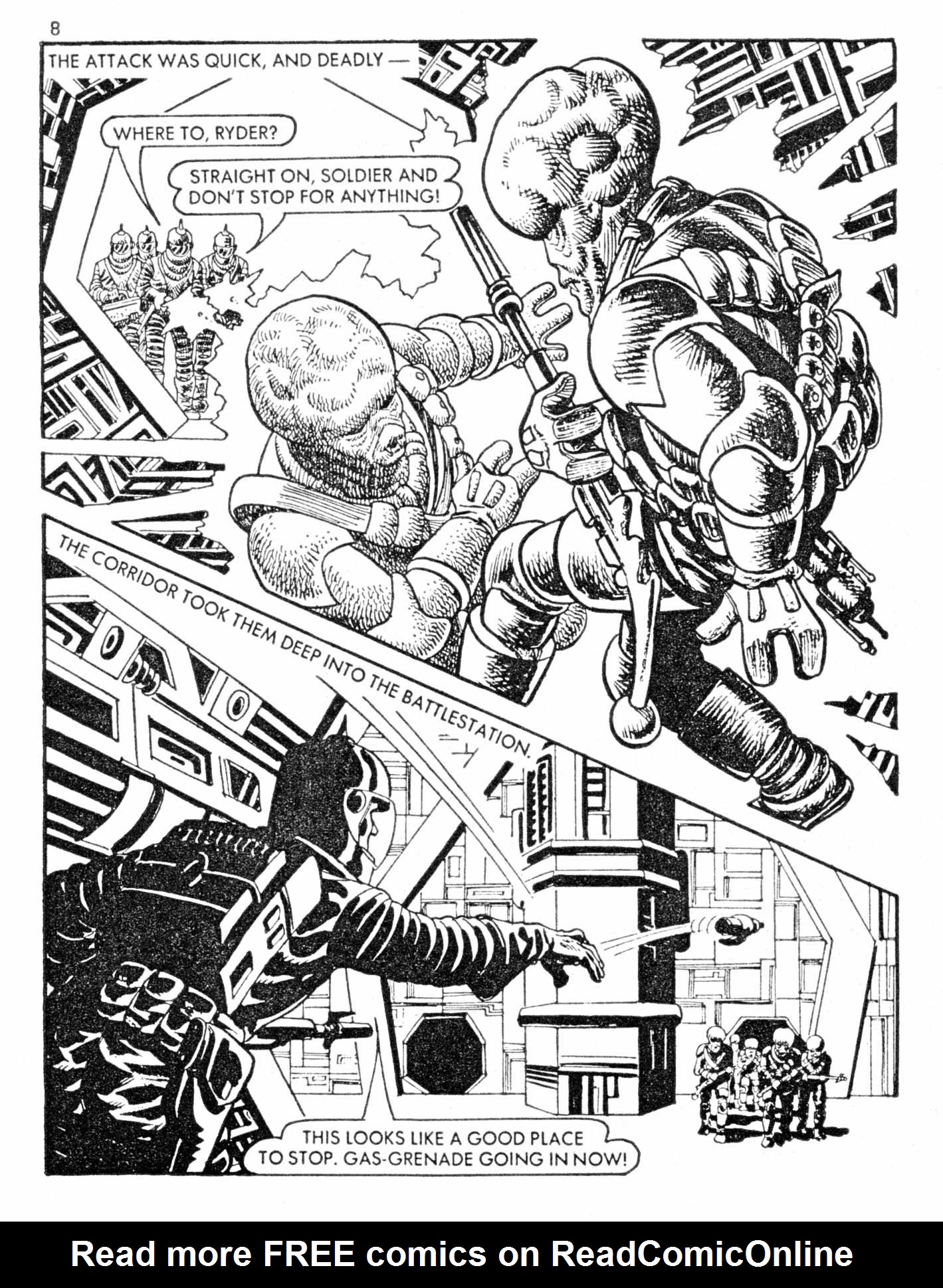 Read online Starblazer comic -  Issue #147 - 8