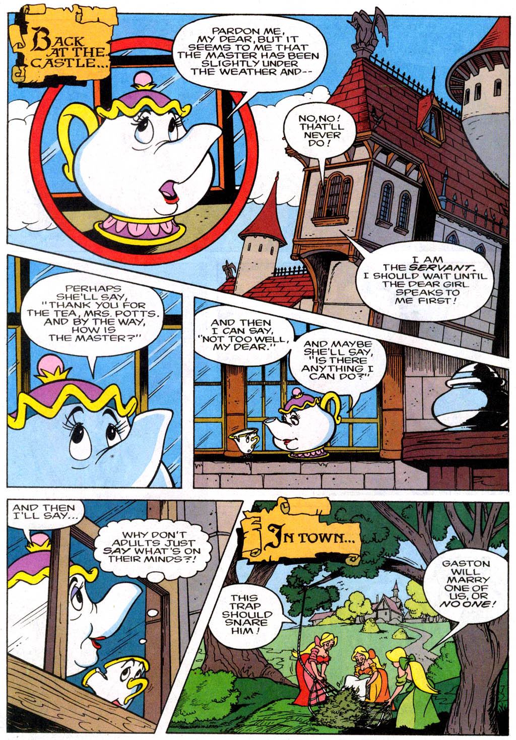 Read online Disney's Beauty and the Beast comic -  Issue #1 - 15