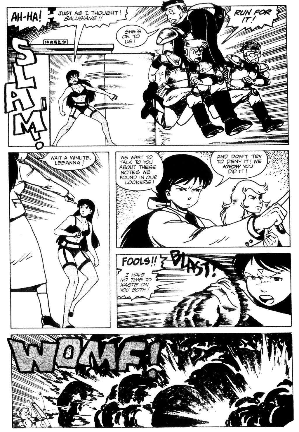 Read online Ninja High School (1986) comic -  Issue #9 - 12