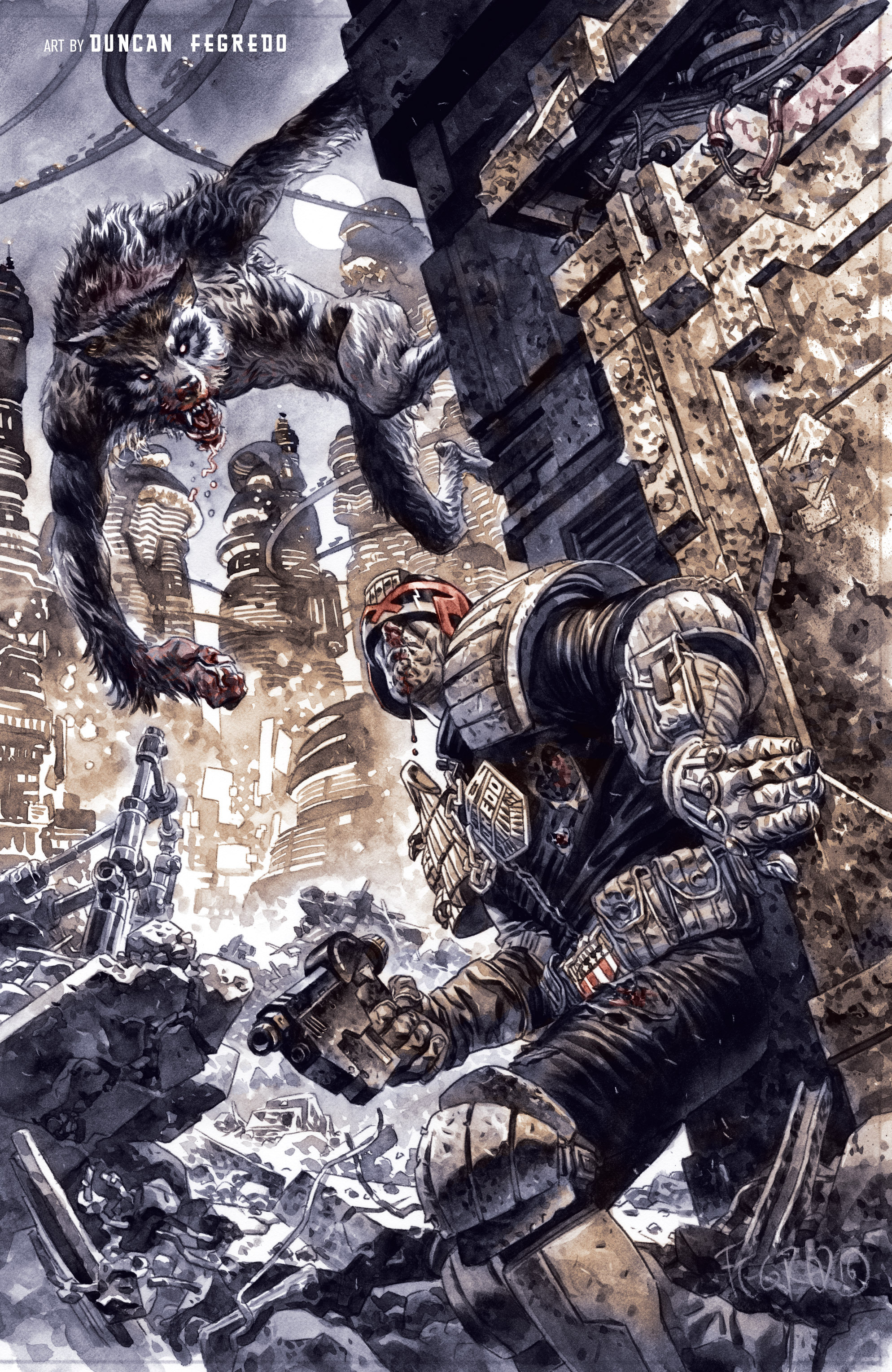 Read online Judge Dredd: Deviations comic -  Issue # Full - 41