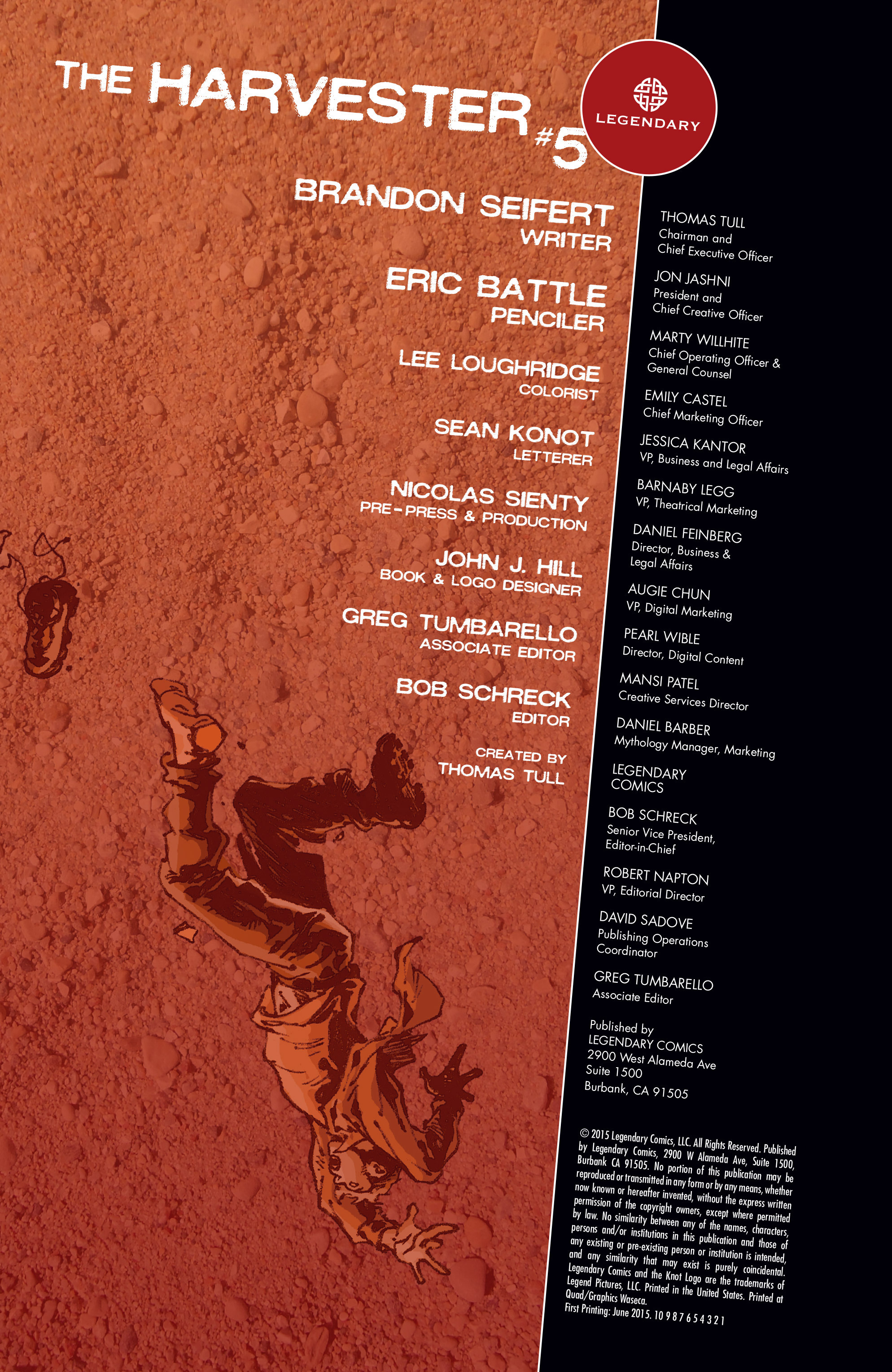 Read online The Harvester comic -  Issue #5 - 2