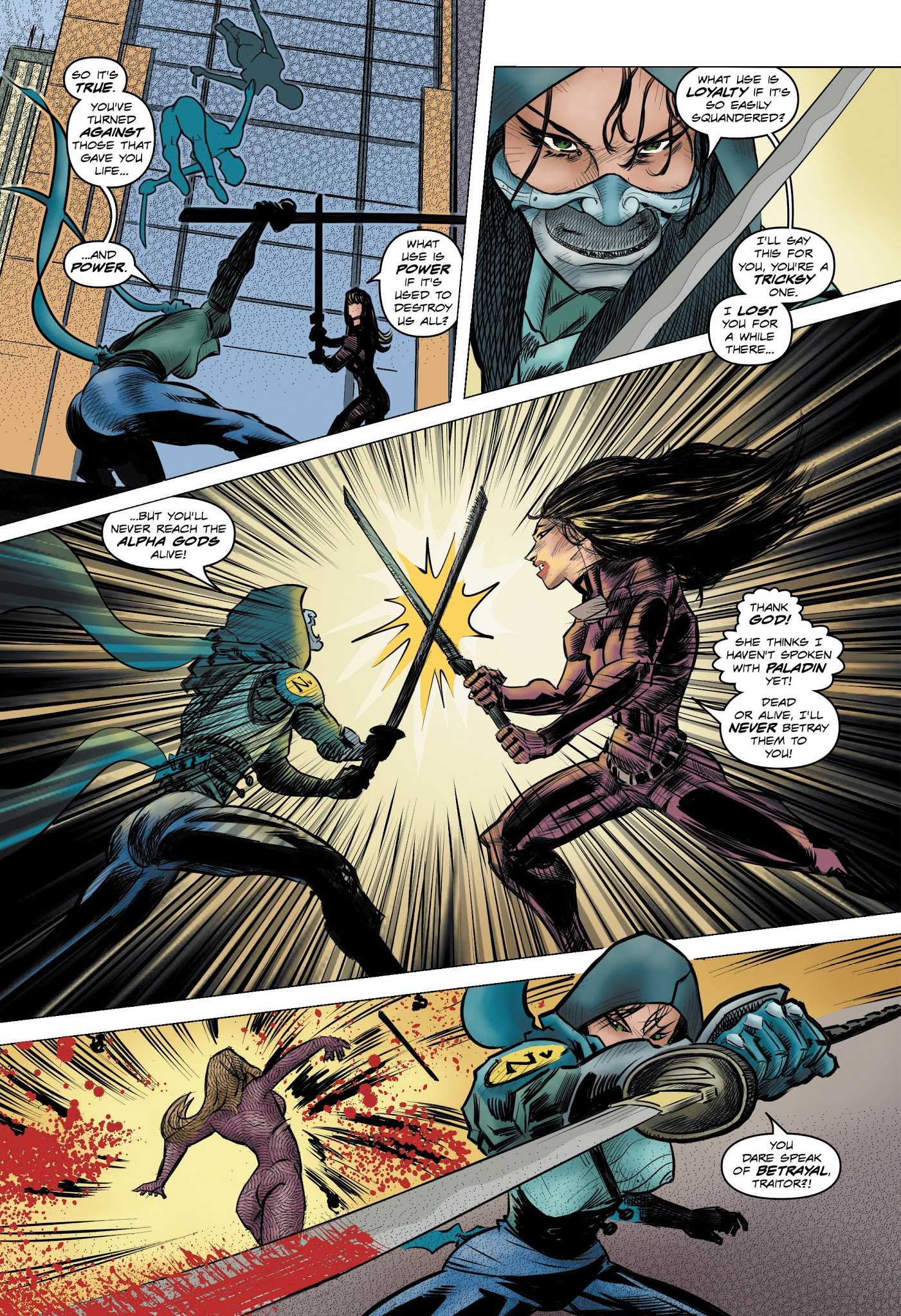 Read online Alpha Gods: Revelation comic -  Issue #2 - 10