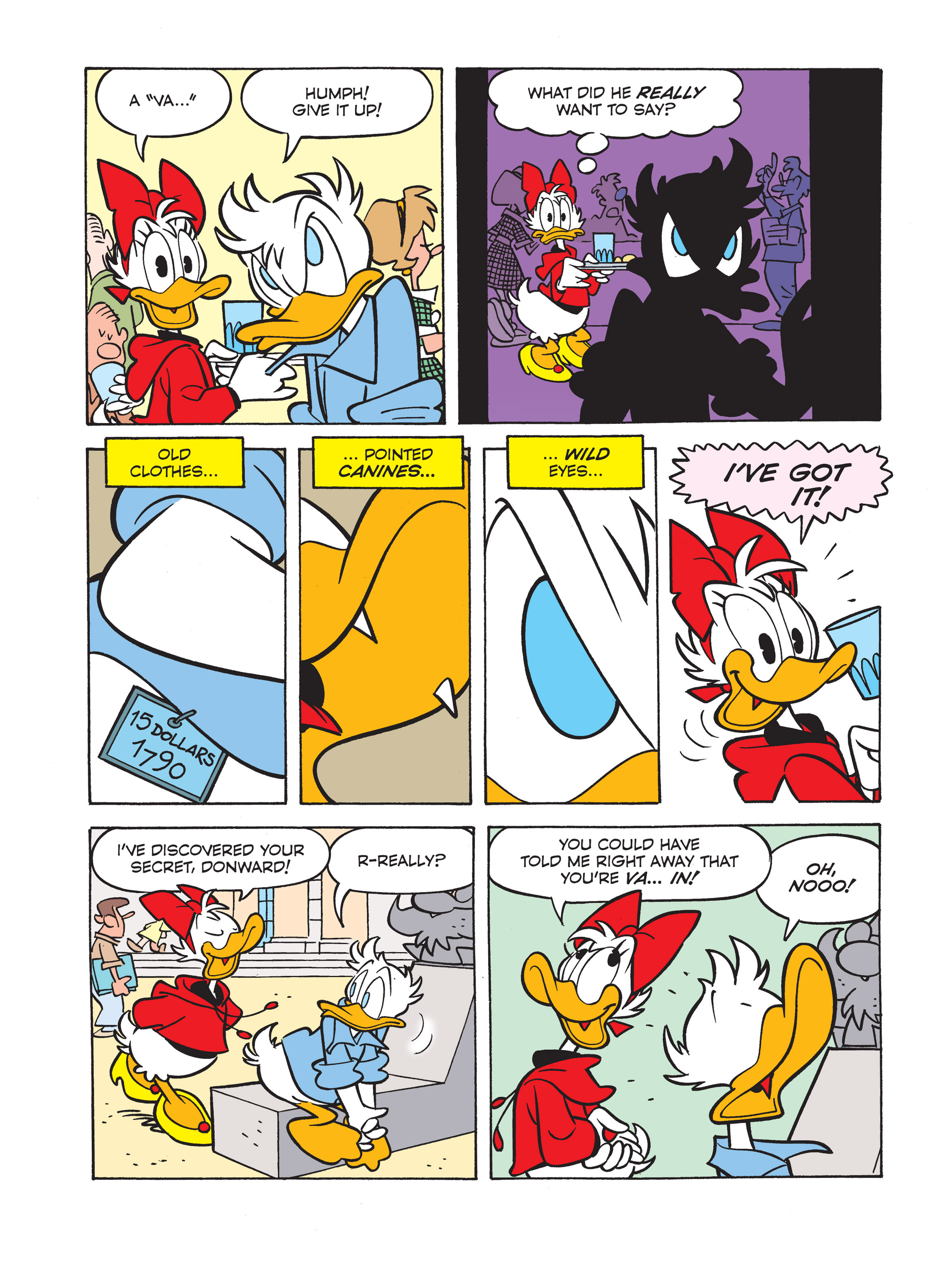 Read online Quacklight: Bewitching Vampires In Duckburg comic -  Issue # Full - 14