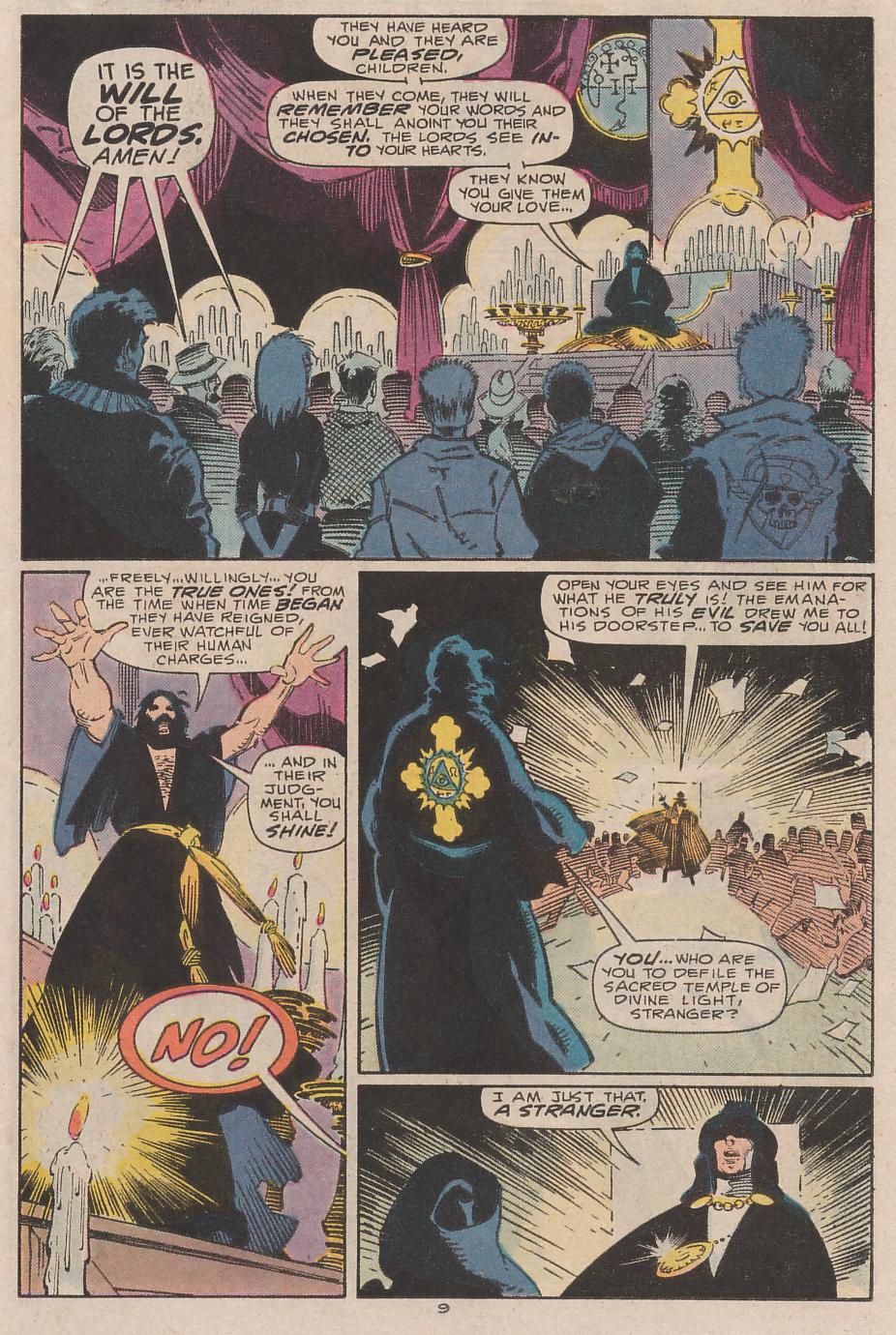 The Phantom Stranger (1987) 1 Page 9