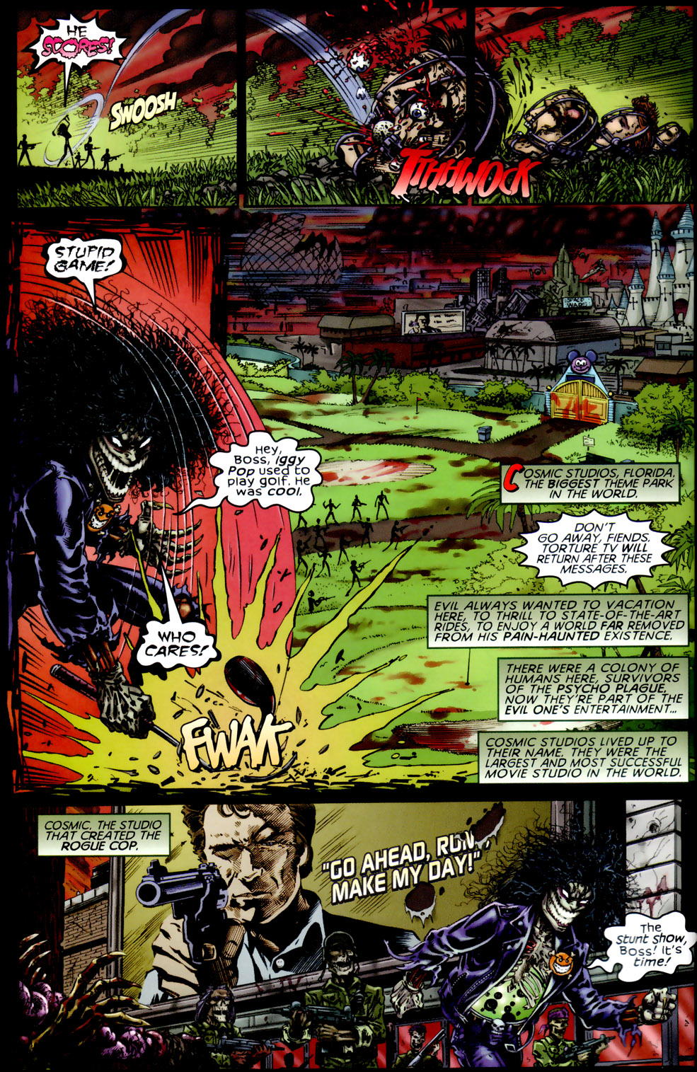 Read online Evil Ernie vs. the Movie Monsters comic -  Issue # Full - 4