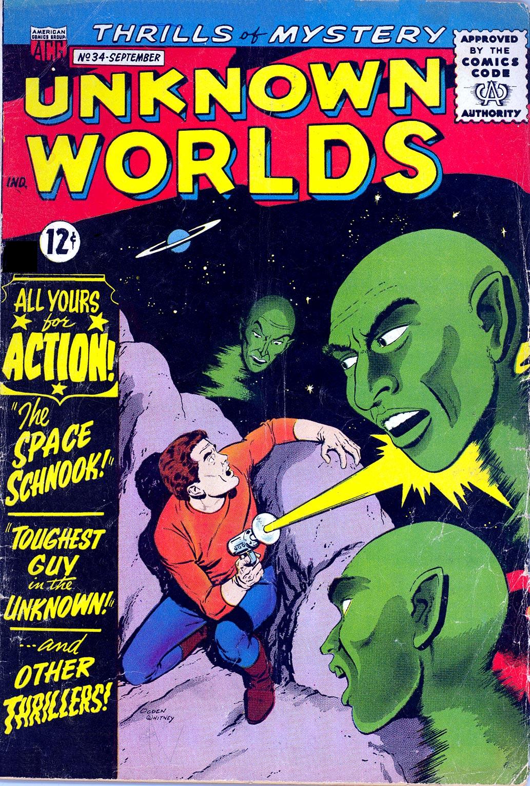 Read online Unknown Worlds comic -  Issue #34 - 1