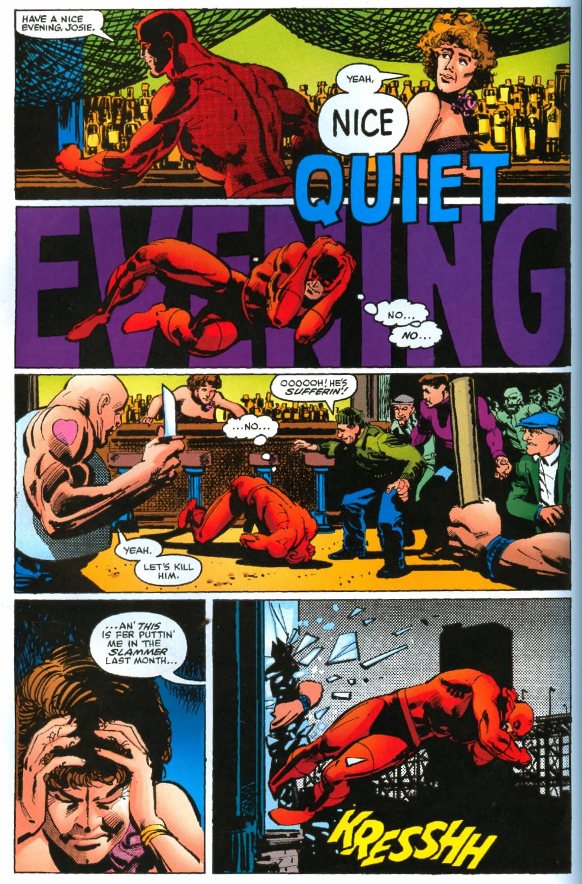 Read online Daredevil Visionaries: Frank Miller comic -  Issue # TPB 3 - 113