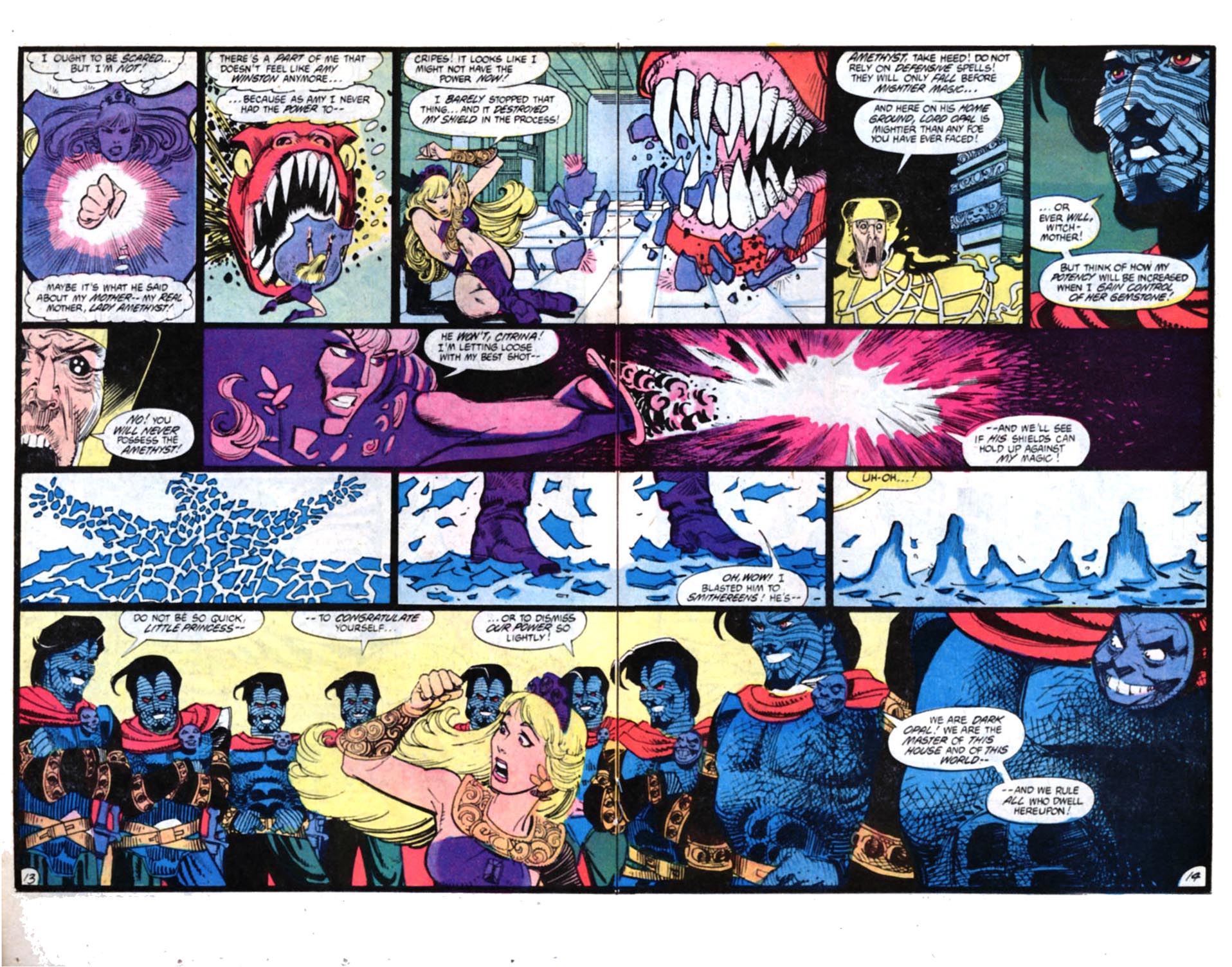 Read online Amethyst, Princess of Gemworld comic -  Issue #4 - 14