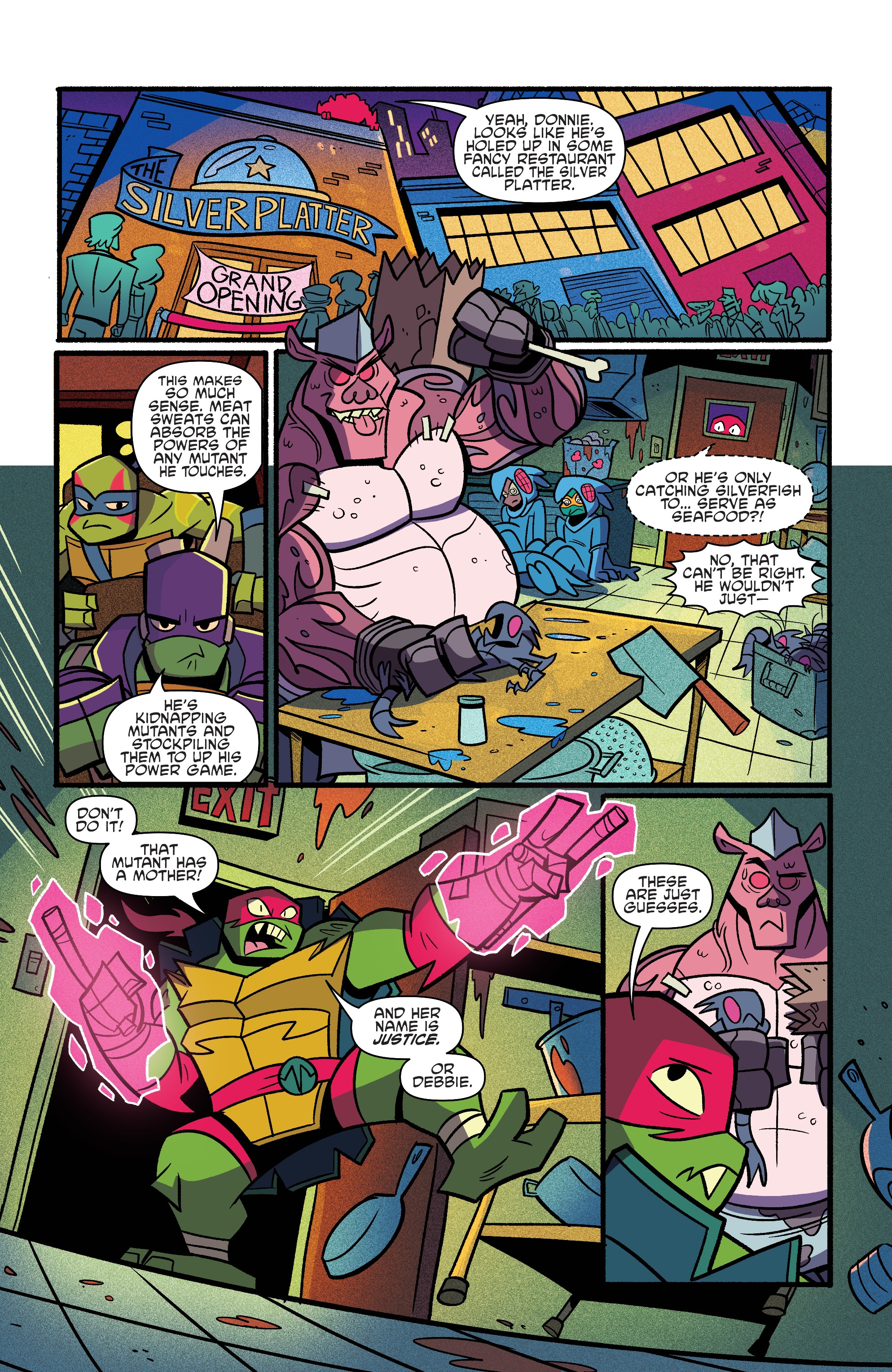 Read online Rise of the Teenage Mutant Ninja Turtles comic -  Issue #4 - 13