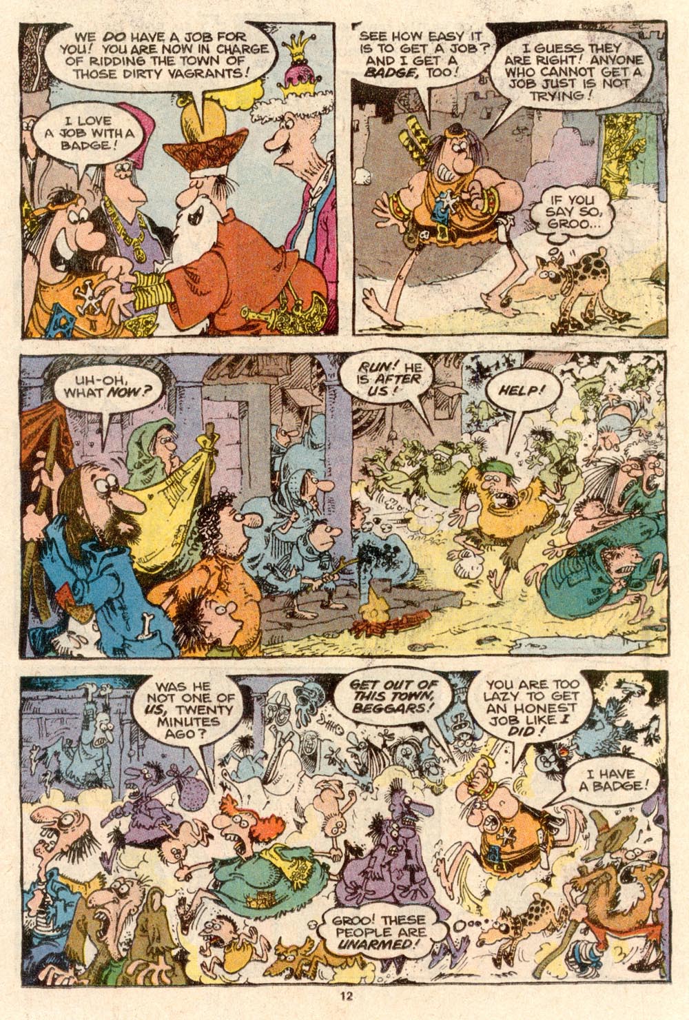 Read online Sergio Aragonés Groo the Wanderer comic -  Issue #60 - 12