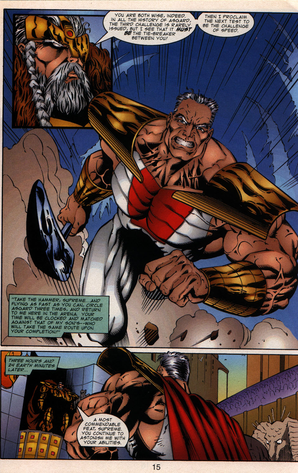Read online Supreme (1992) comic -  Issue #21 - 17