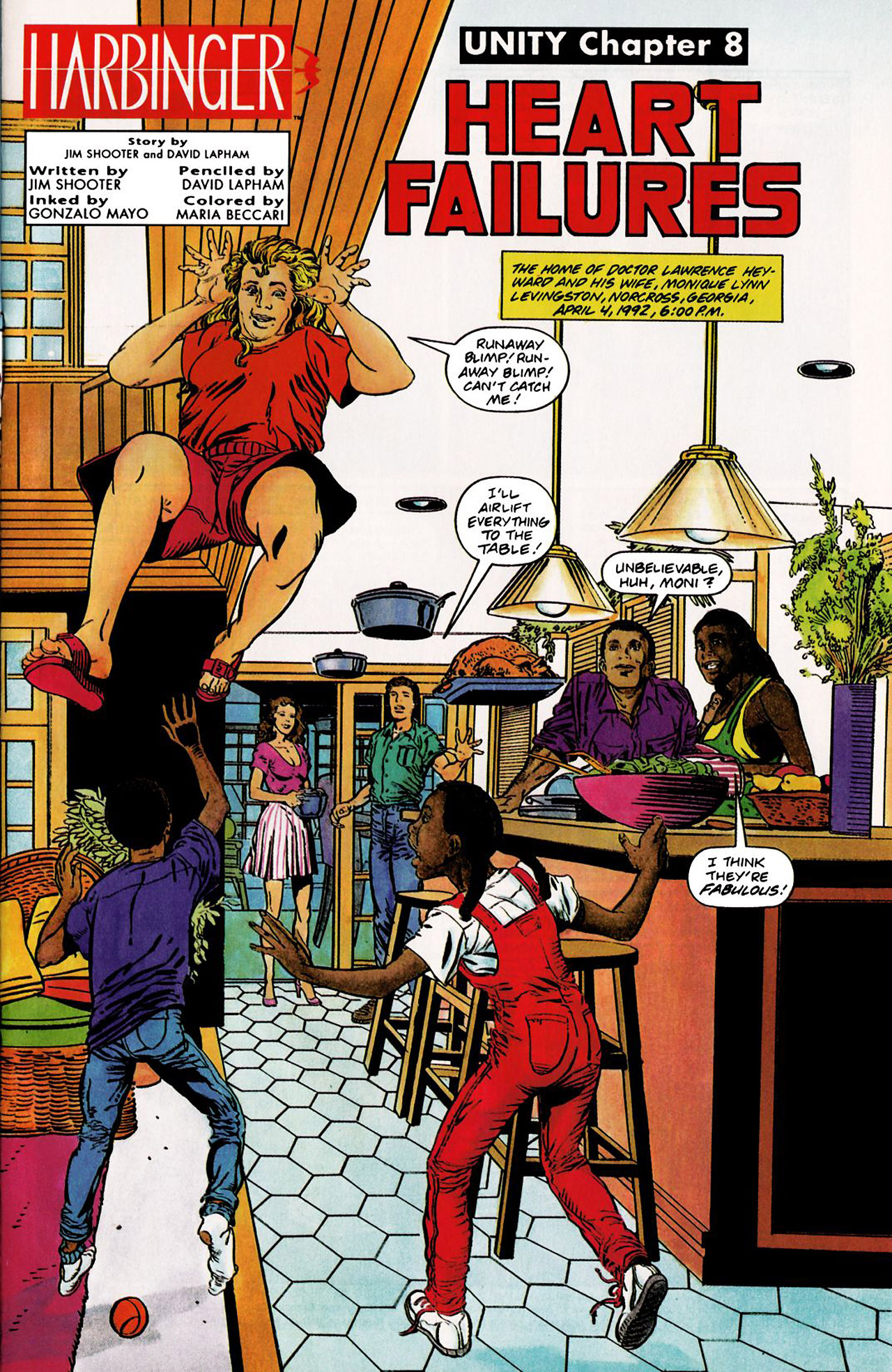 Read online Harbinger (1992) comic -  Issue #8 - 2