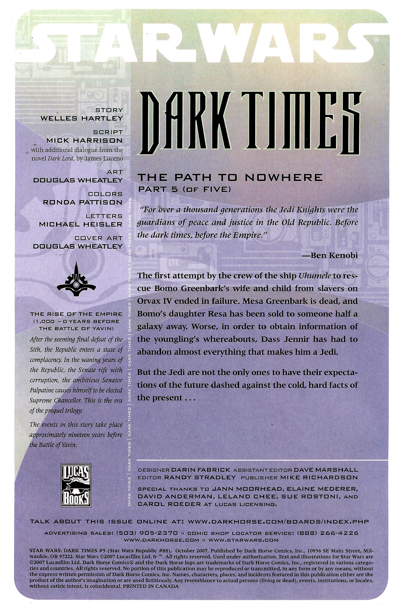 Read online Star Wars: Dark Times comic -  Issue #5 - The Path To Nowhere, Part 5 - 2