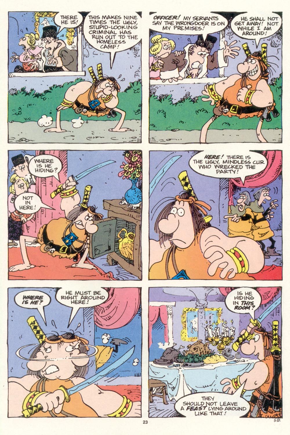 Read online Sergio Aragonés Groo the Wanderer comic -  Issue #118 - 25