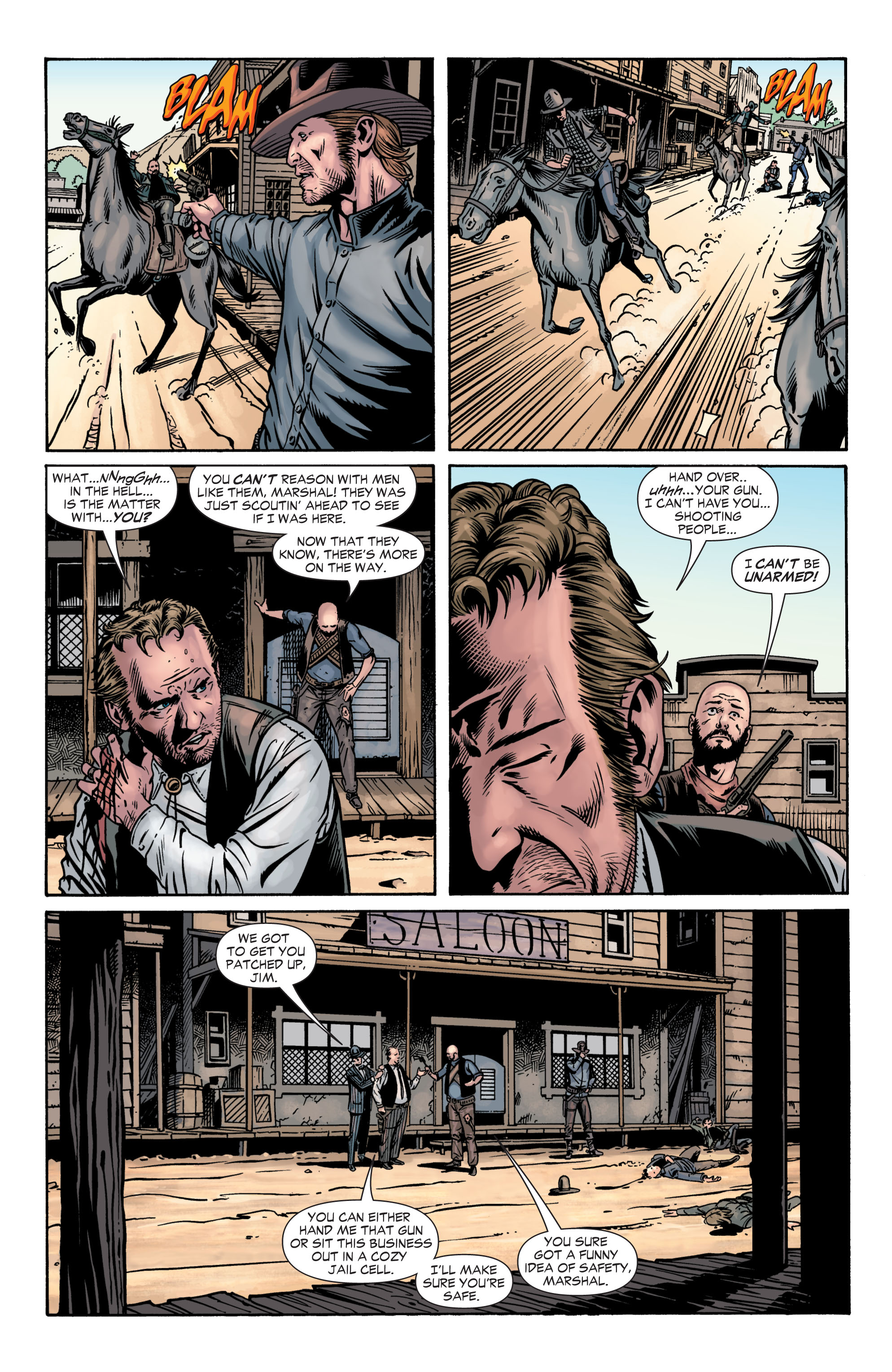 Read online Jonah Hex (2006) comic -  Issue #8 - 10