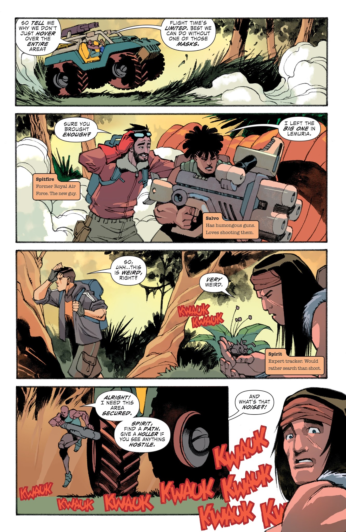 Read online Scarlett's Strike Force comic -  Issue #1 - 23