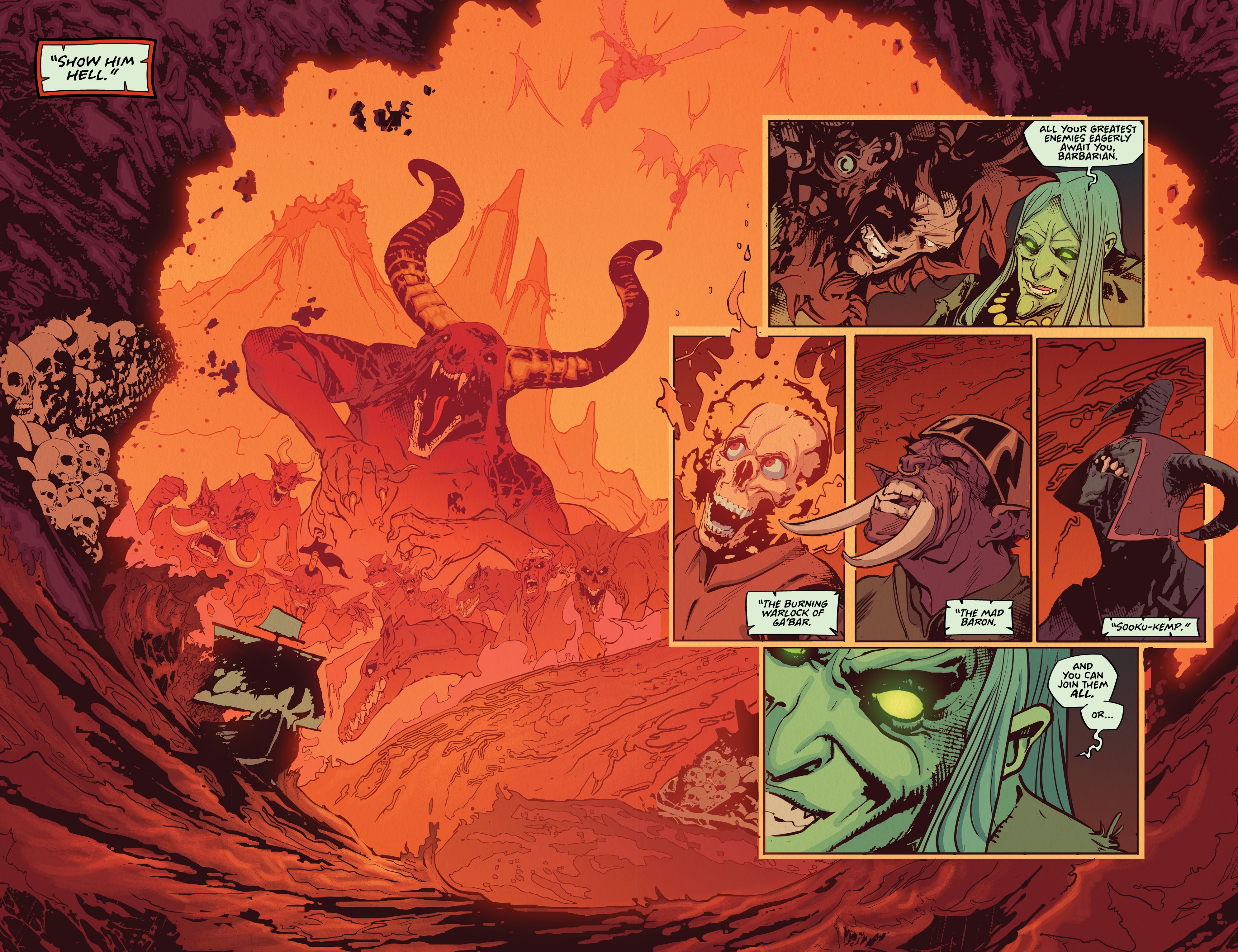 Read online Barbaric comic -  Issue #1 - 17