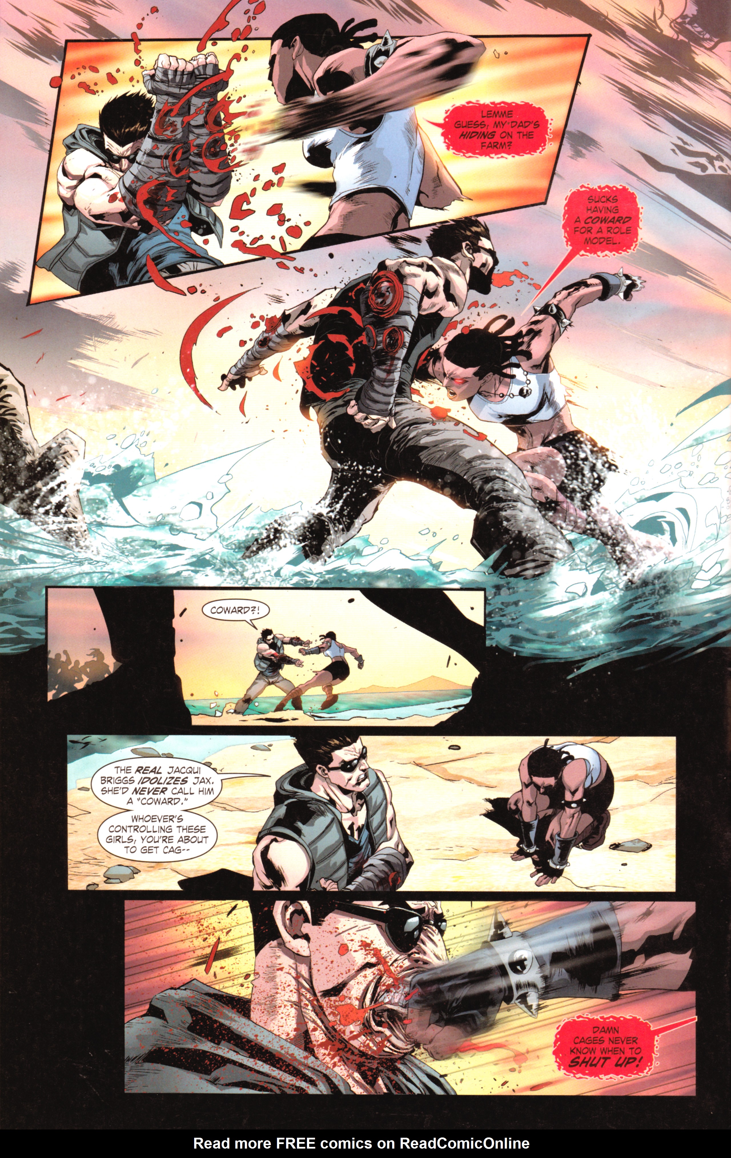 Read online Mortal Kombat X [II] comic -  Issue #9 - 6