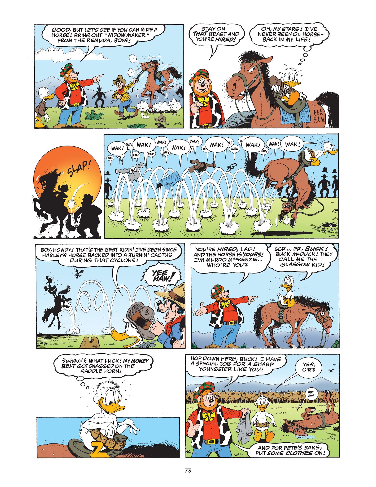 Read online Walt Disney Uncle Scrooge and Donald Duck: The Don Rosa Library comic -  Issue # TPB 4 (Part 1) - 74