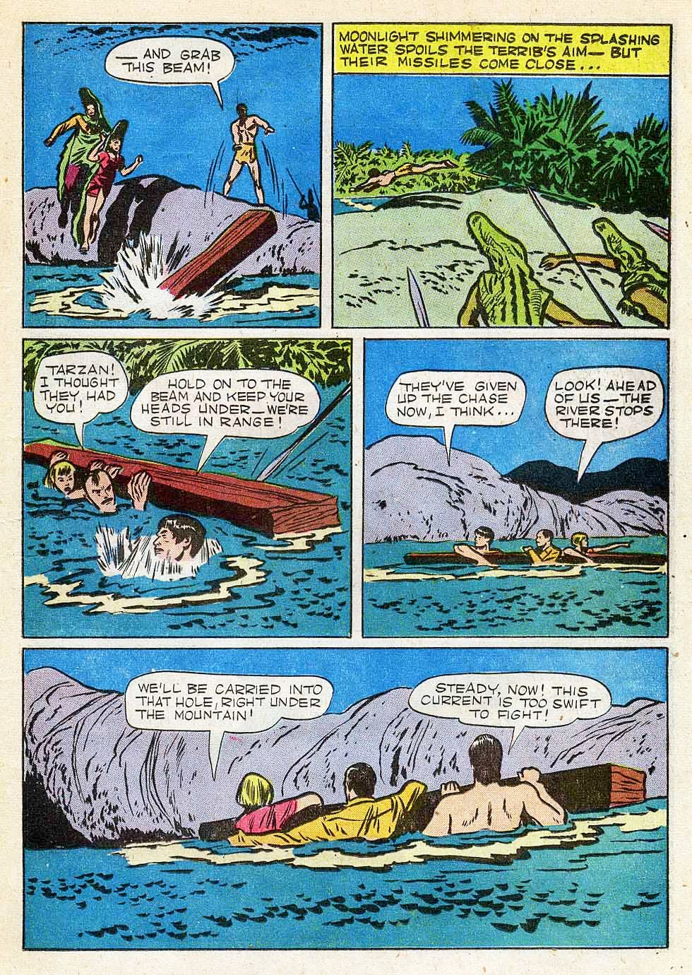 Read online Tarzan (1948) comic -  Issue #20 - 23