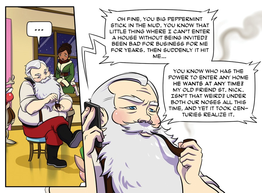 Read online Santa Versus Dracula comic -  Issue # TPB - 33