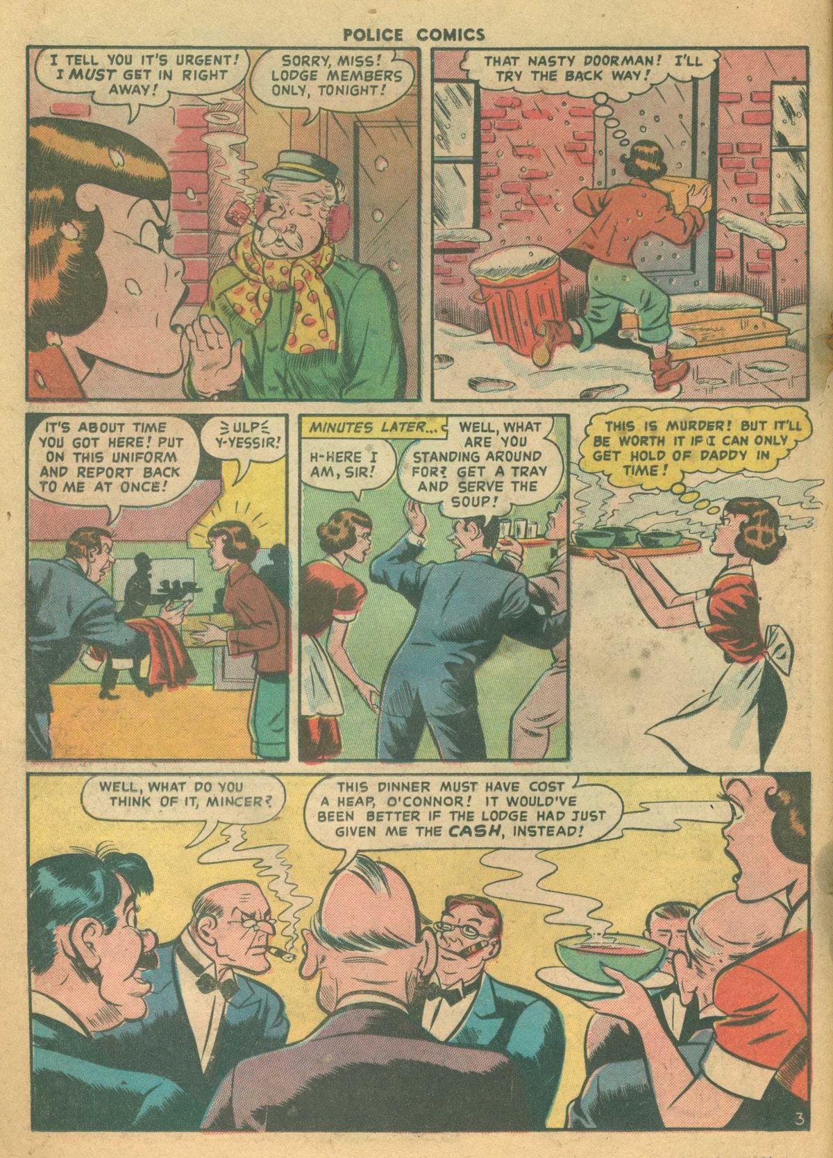 Read online Police Comics comic -  Issue #99 - 16