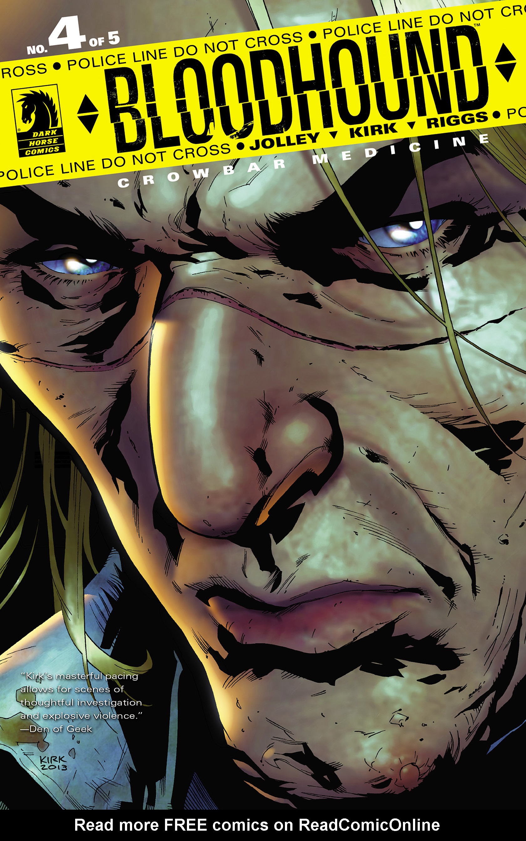 Read online Bloodhound: Crowbar Medicine comic -  Issue #4 - 1