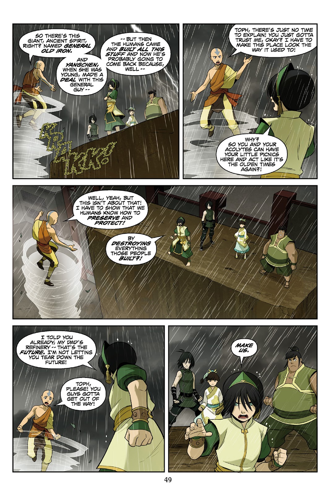 Nickelodeon Avatar: The Last Airbender - The Rift issue Part 3 - Page 50