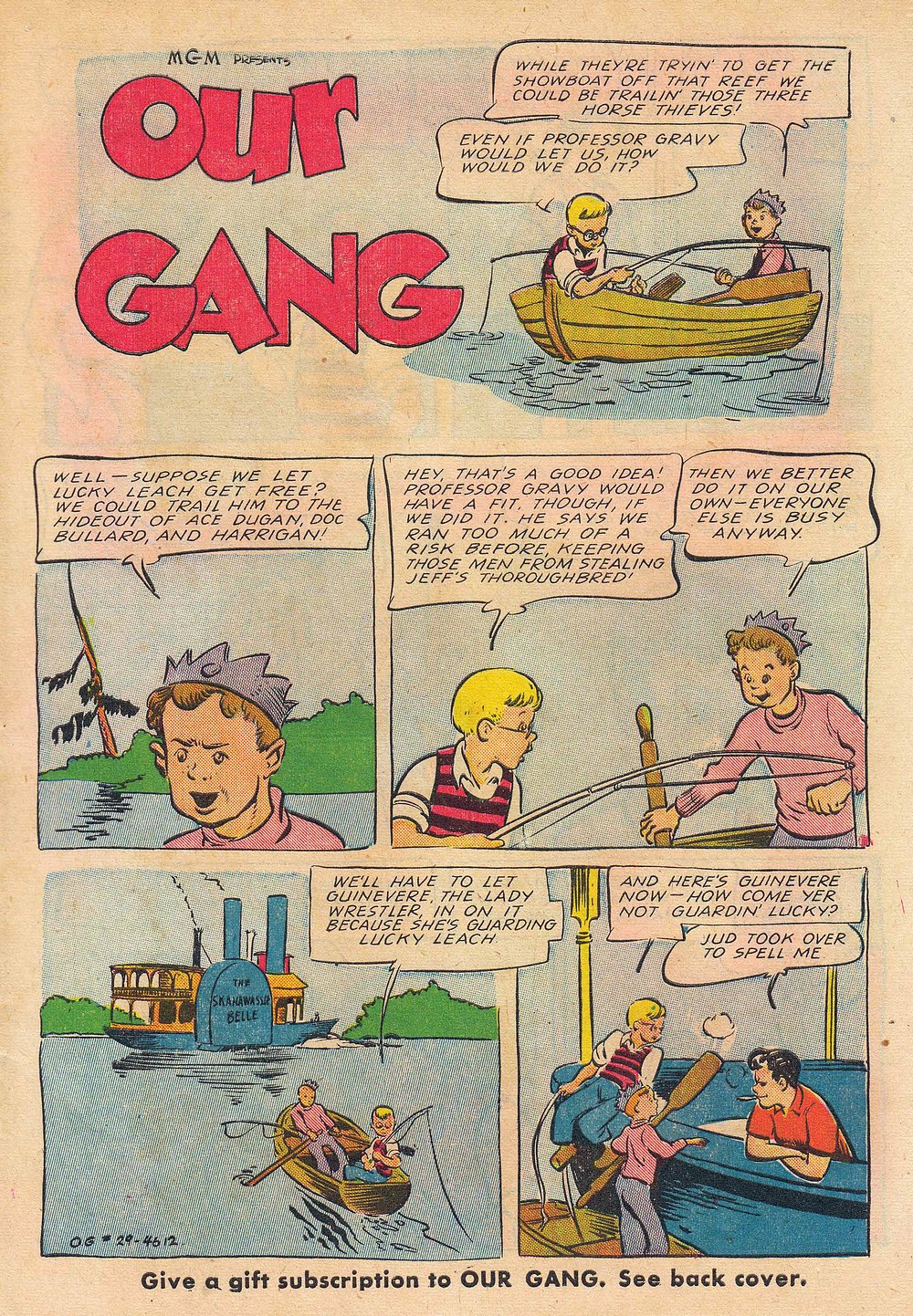 Read online Our Gang Comics comic -  Issue #29 - 3