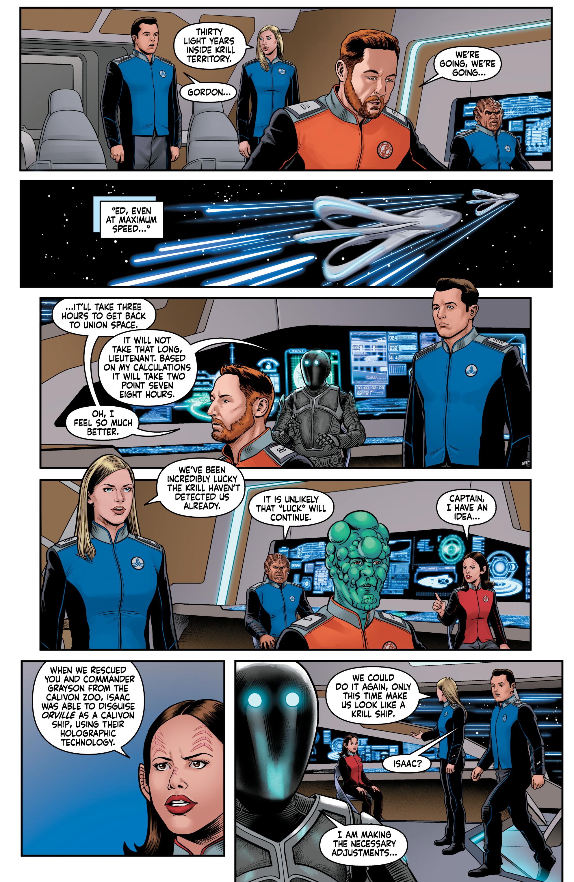 Read online The Orville comic -  Issue # _TPB - 77
