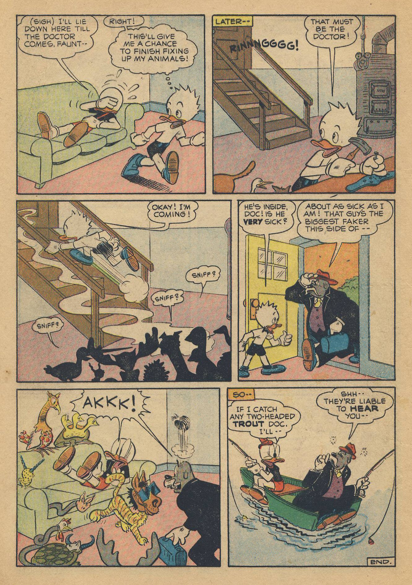 Read online Super Duck Comics comic -  Issue #28 - 10