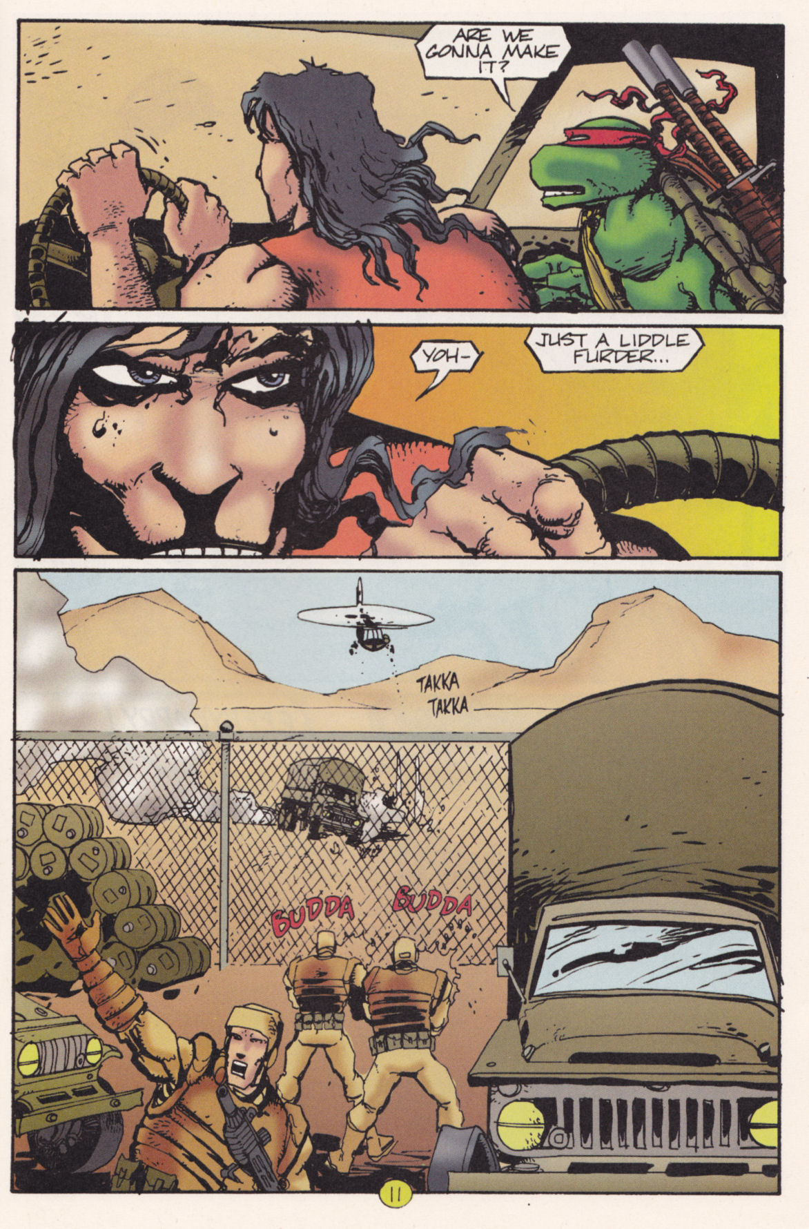 Read online Teenage Mutant Ninja Turtles (1993) comic -  Issue #11 - 12