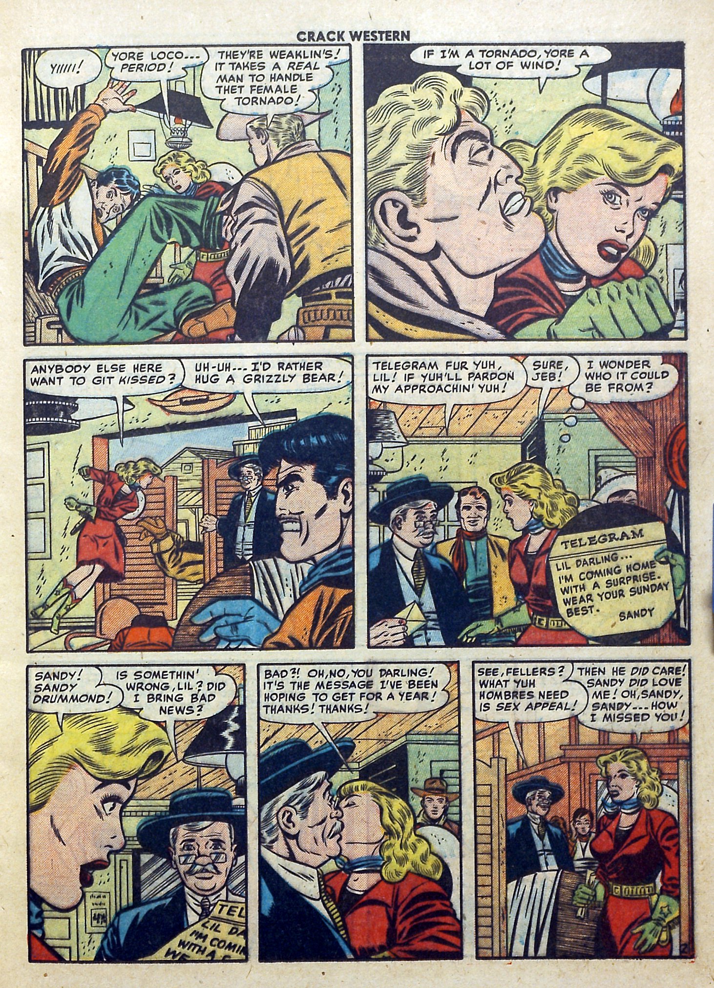 Read online Crack Western comic -  Issue #79 - 13