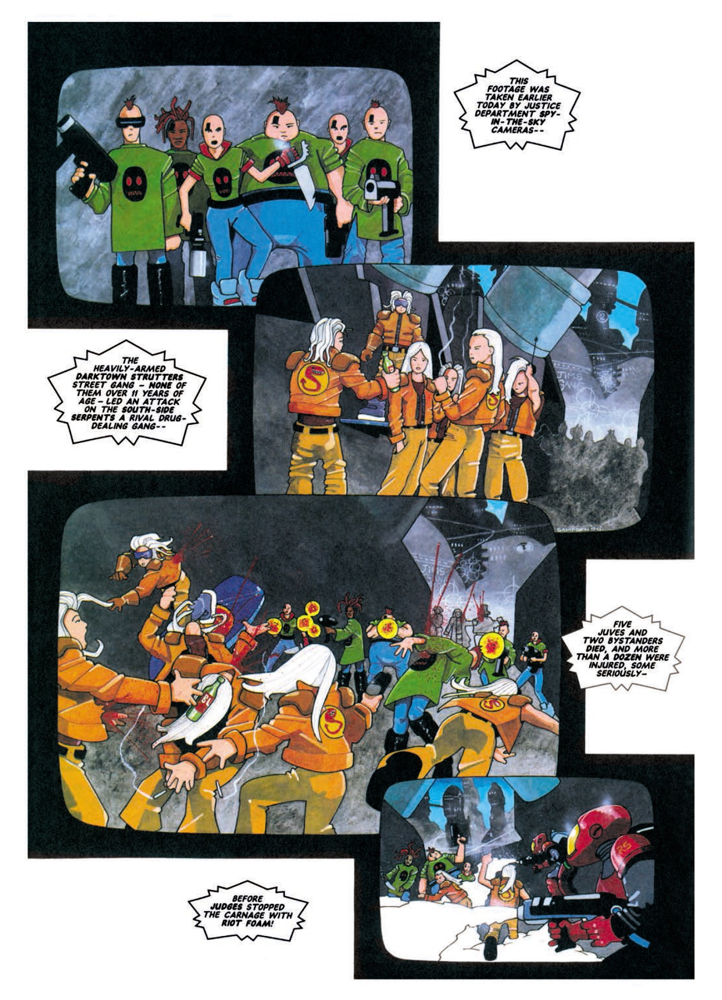 Read online Judge Anderson: The Psi Files comic -  Issue # TPB 3 - 153
